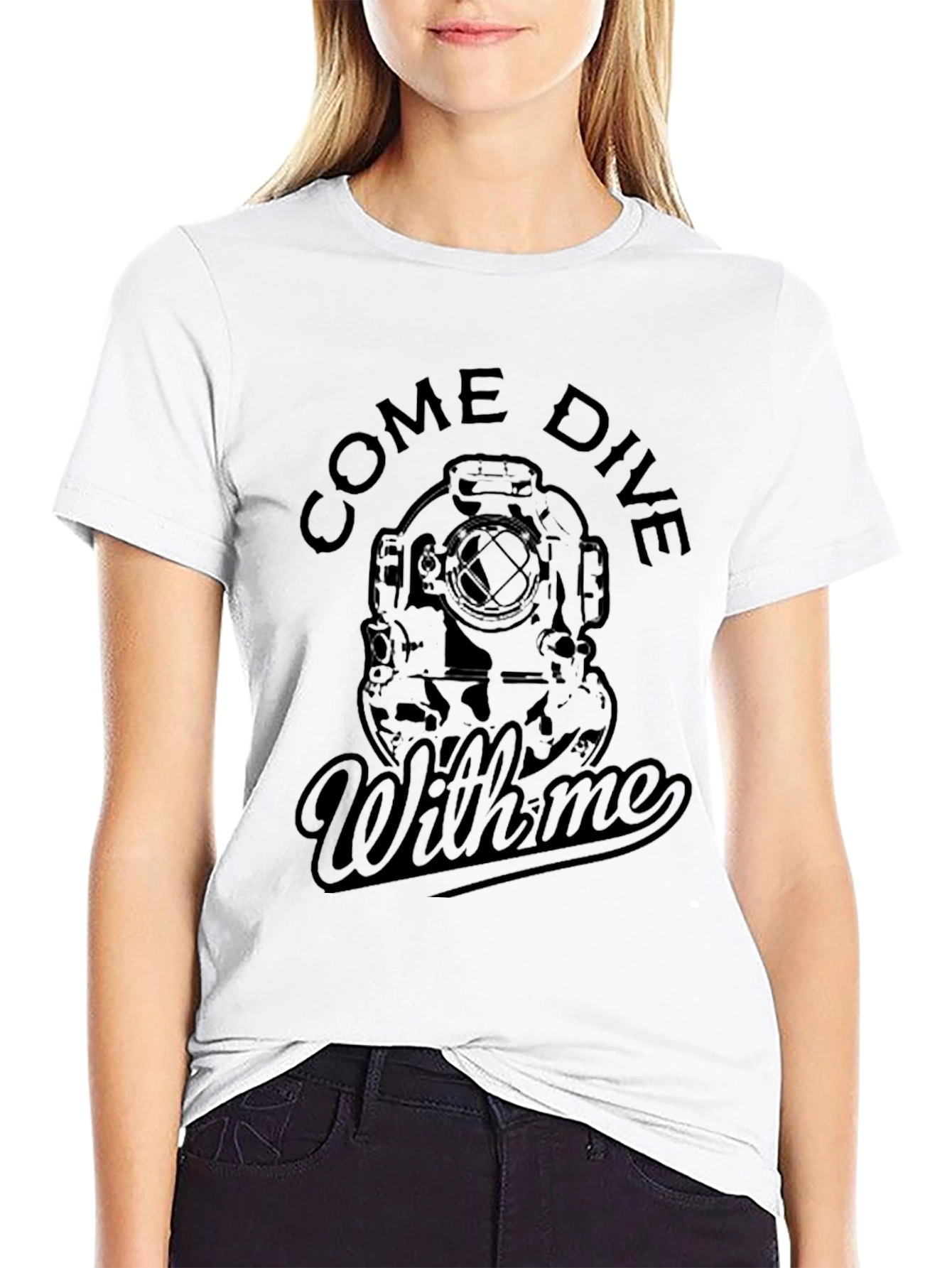 Come Dive With Me Graphic Tee