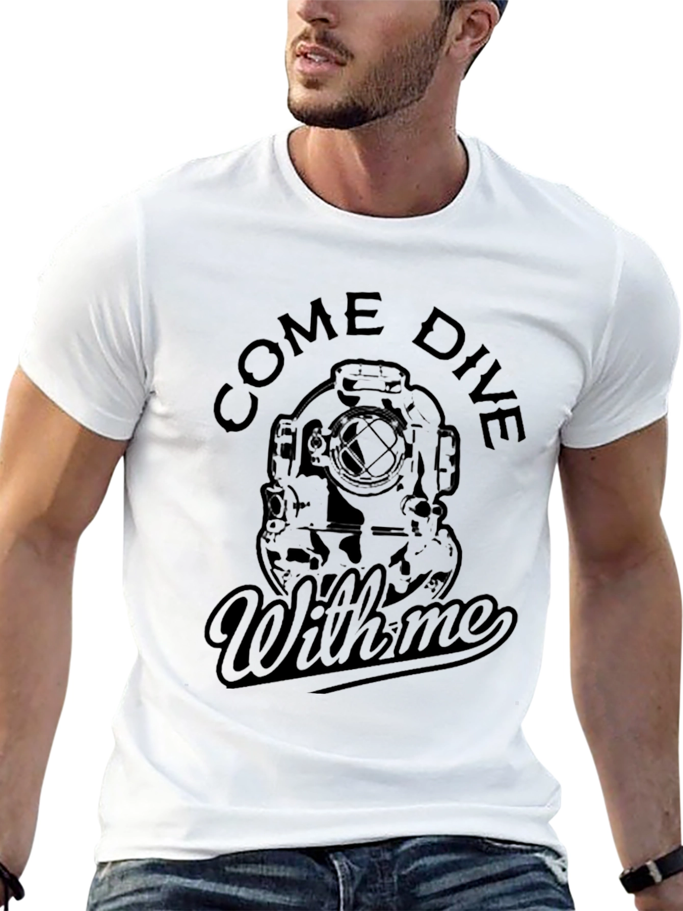 Come Dive With Me Graphic Tee