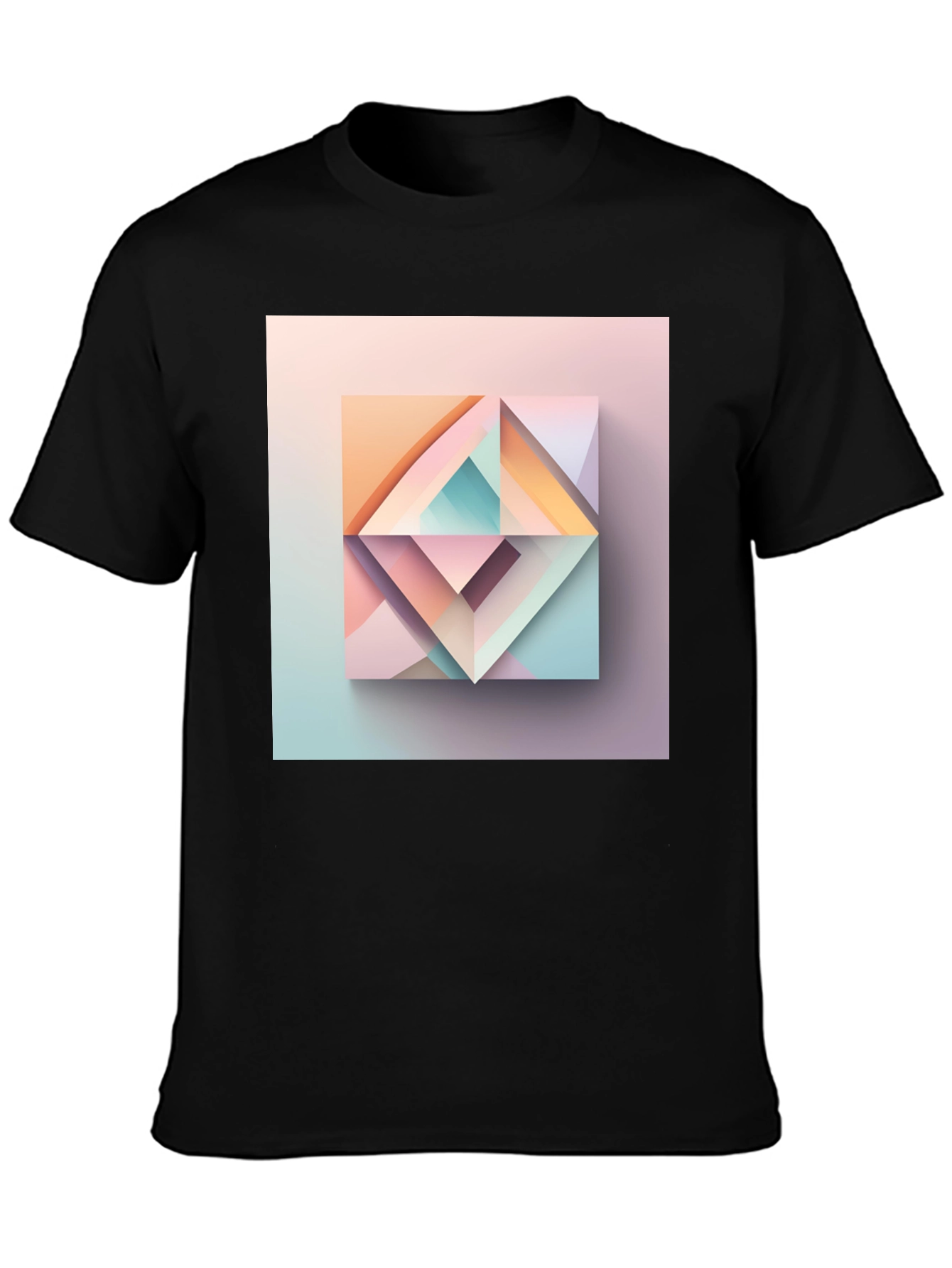 Geometric Abstract Art Graphic Tee