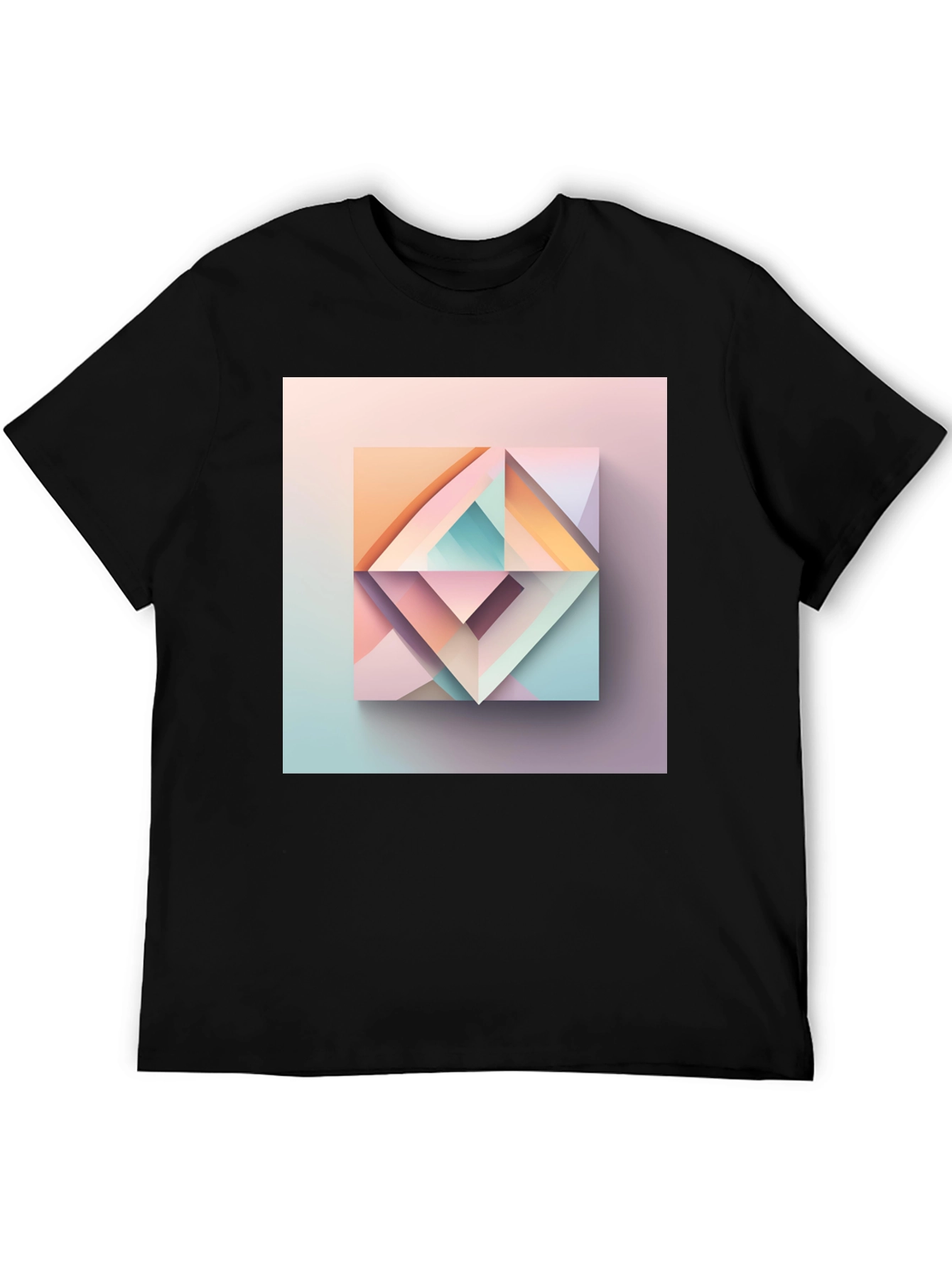 Geometric Abstract Art Graphic Tee