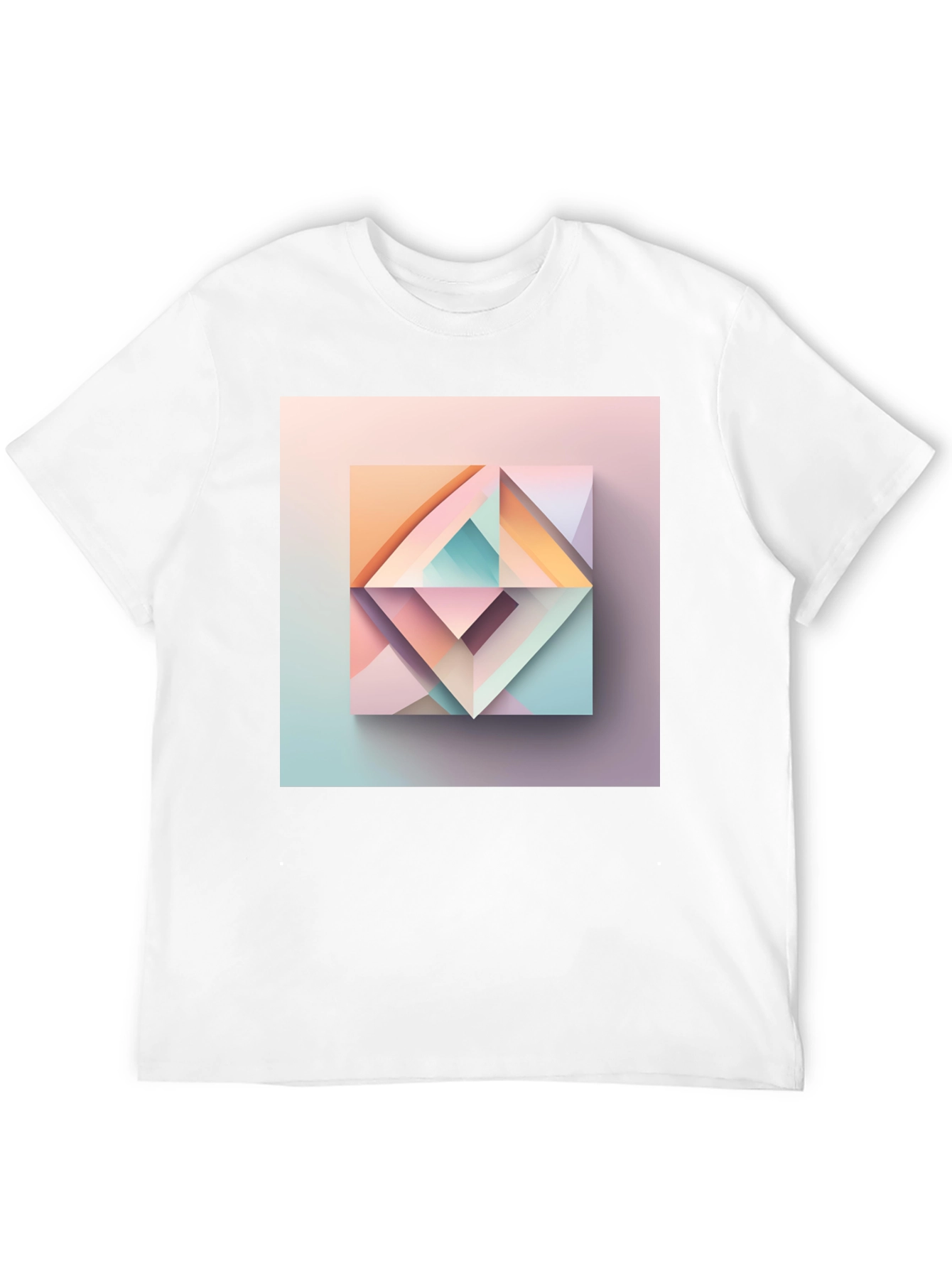 Geometric Abstract Art Graphic Tee