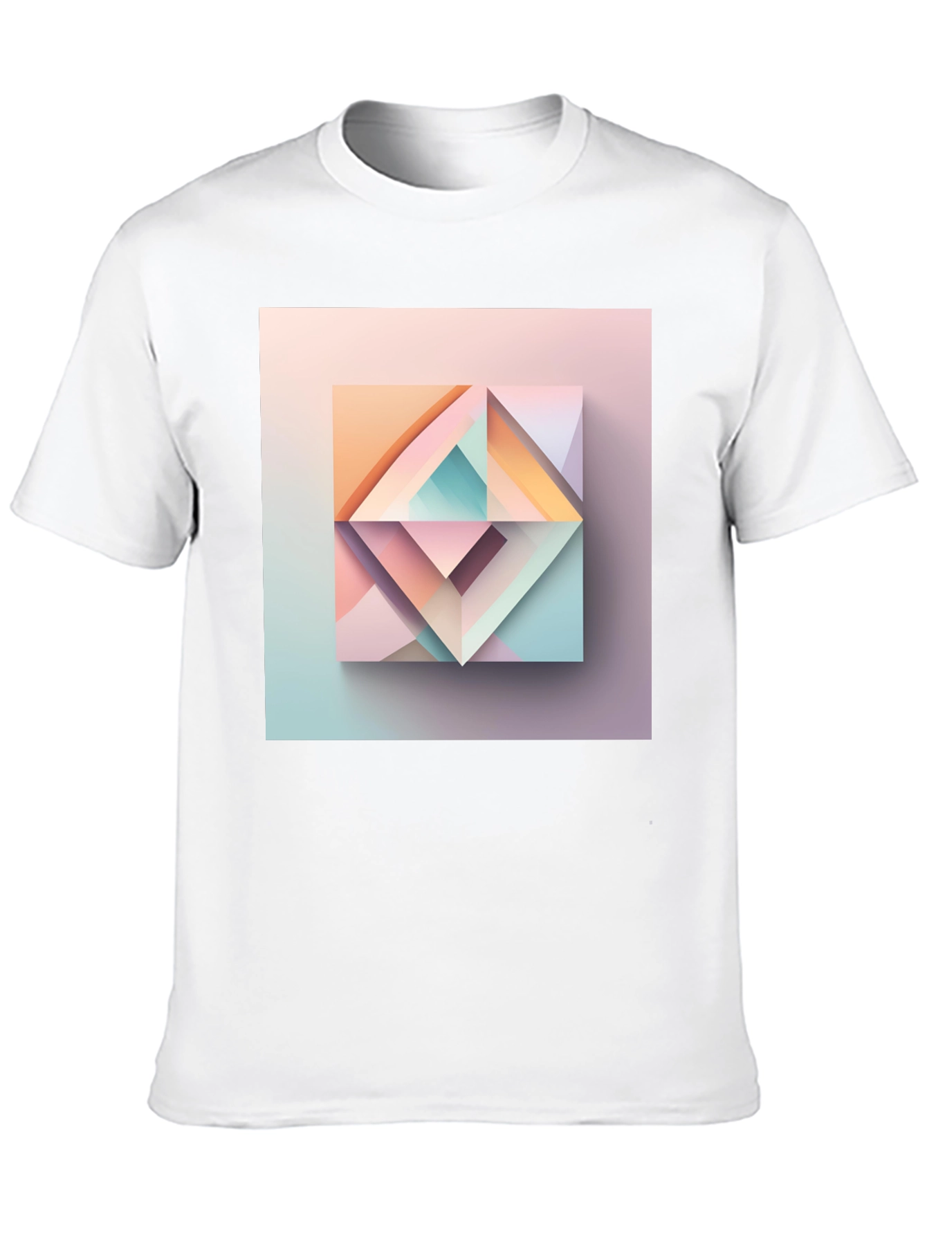 Geometric Abstract Art Graphic Tee