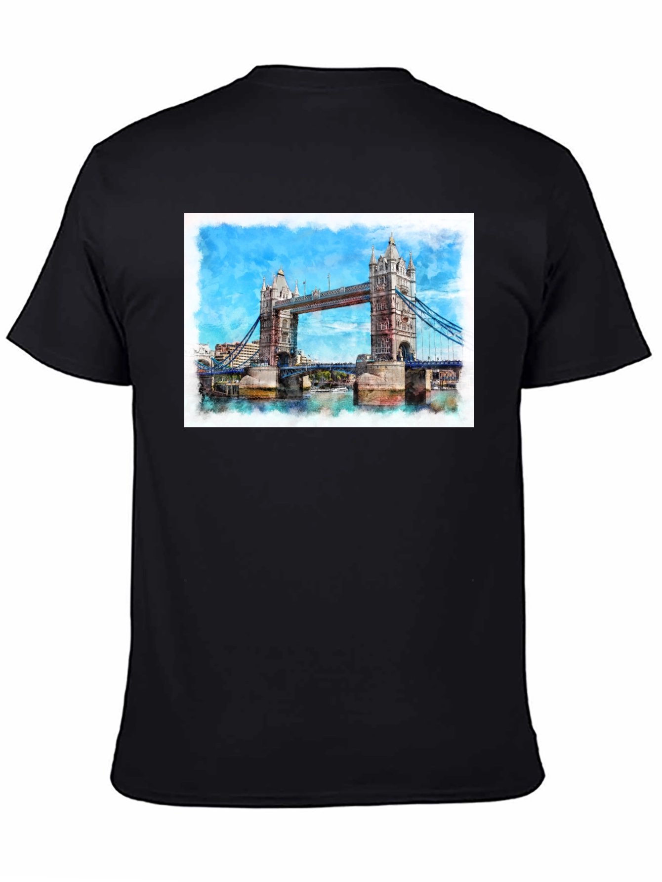 London Bridge Black T-Shirt