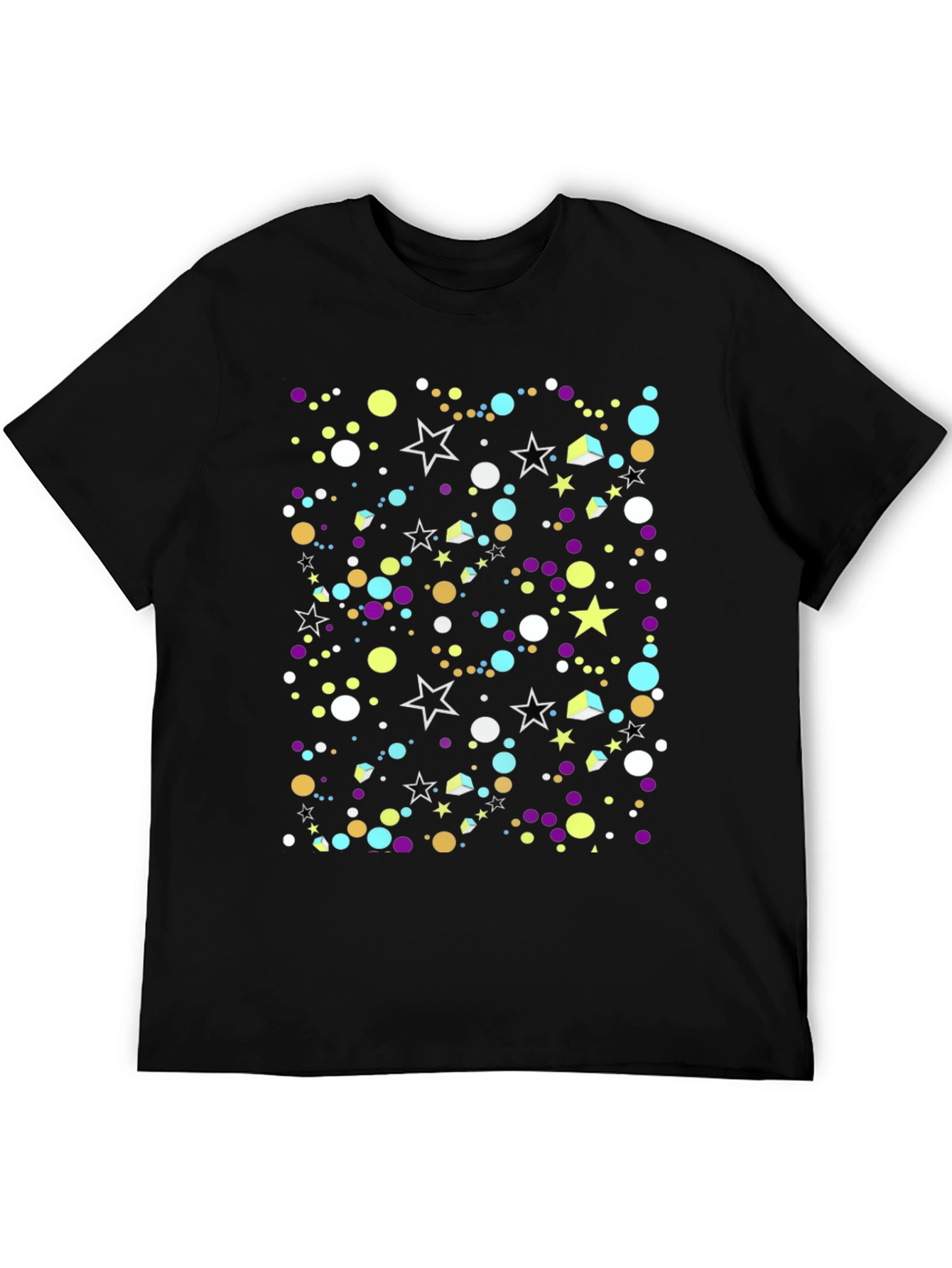 Star & Dot Pattern Tee