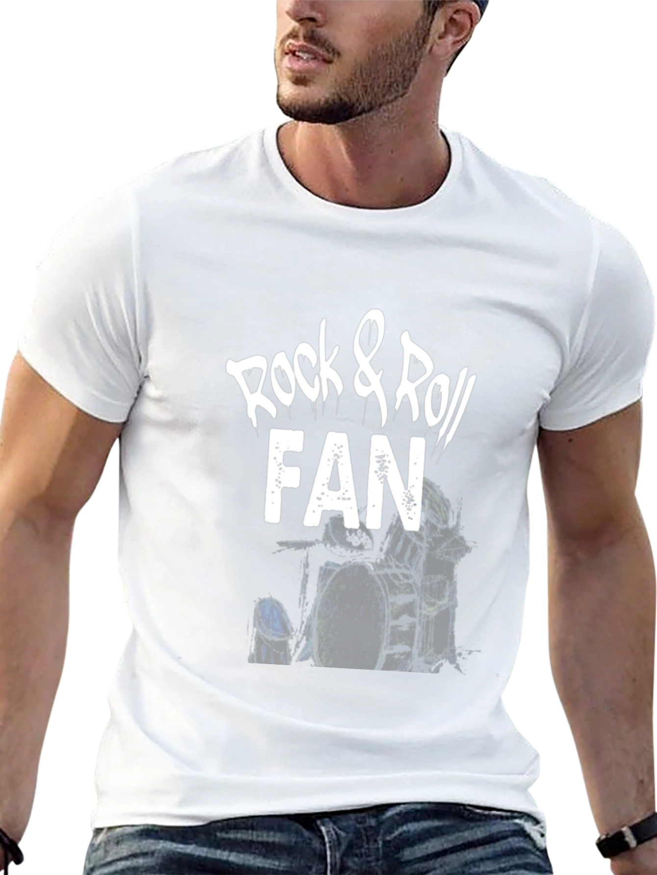 Rock & Roll Fan T-Shirt - Cool Music Tee