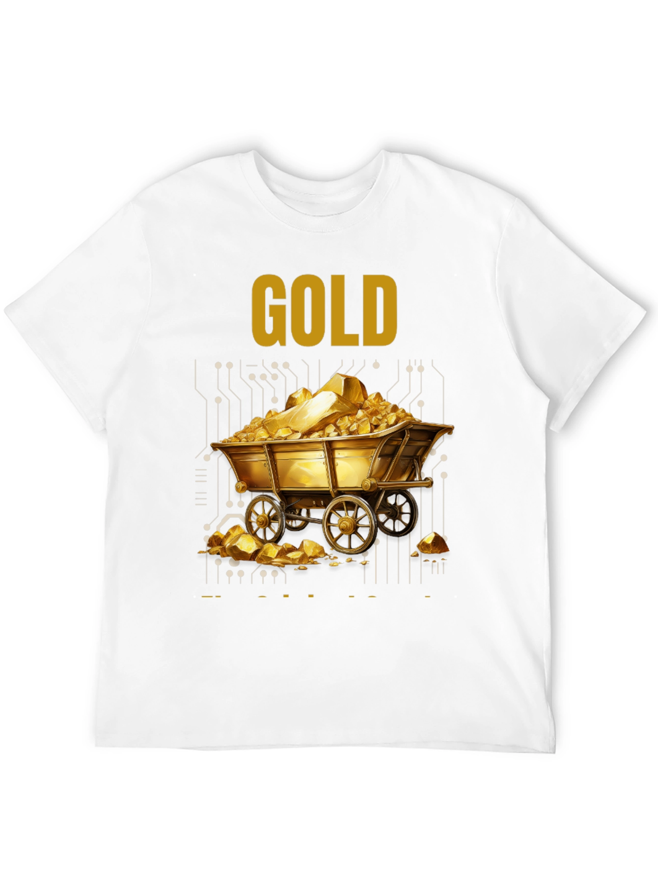 Gold Mine Cart Graphic Tee