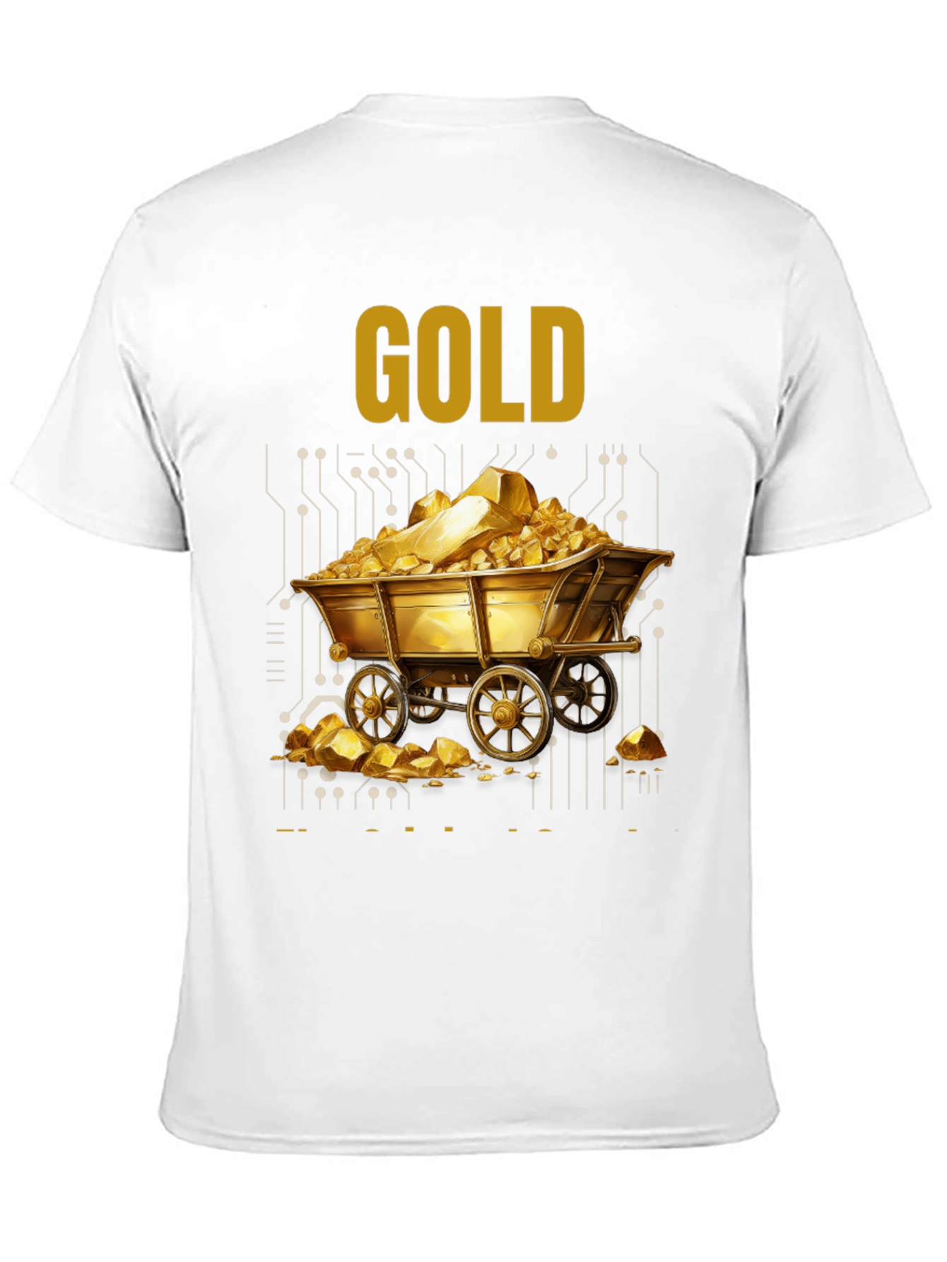 Gold Mine Cart Graphic Tee