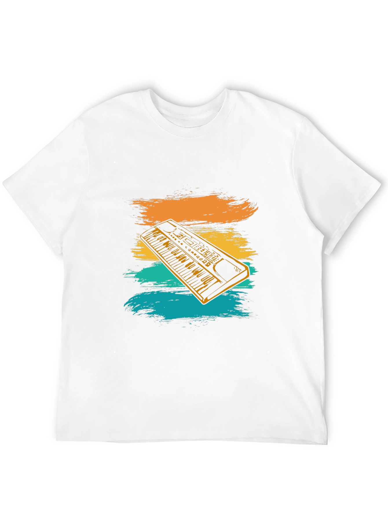 Retro Keyboard T-Shirt - Musician Gift