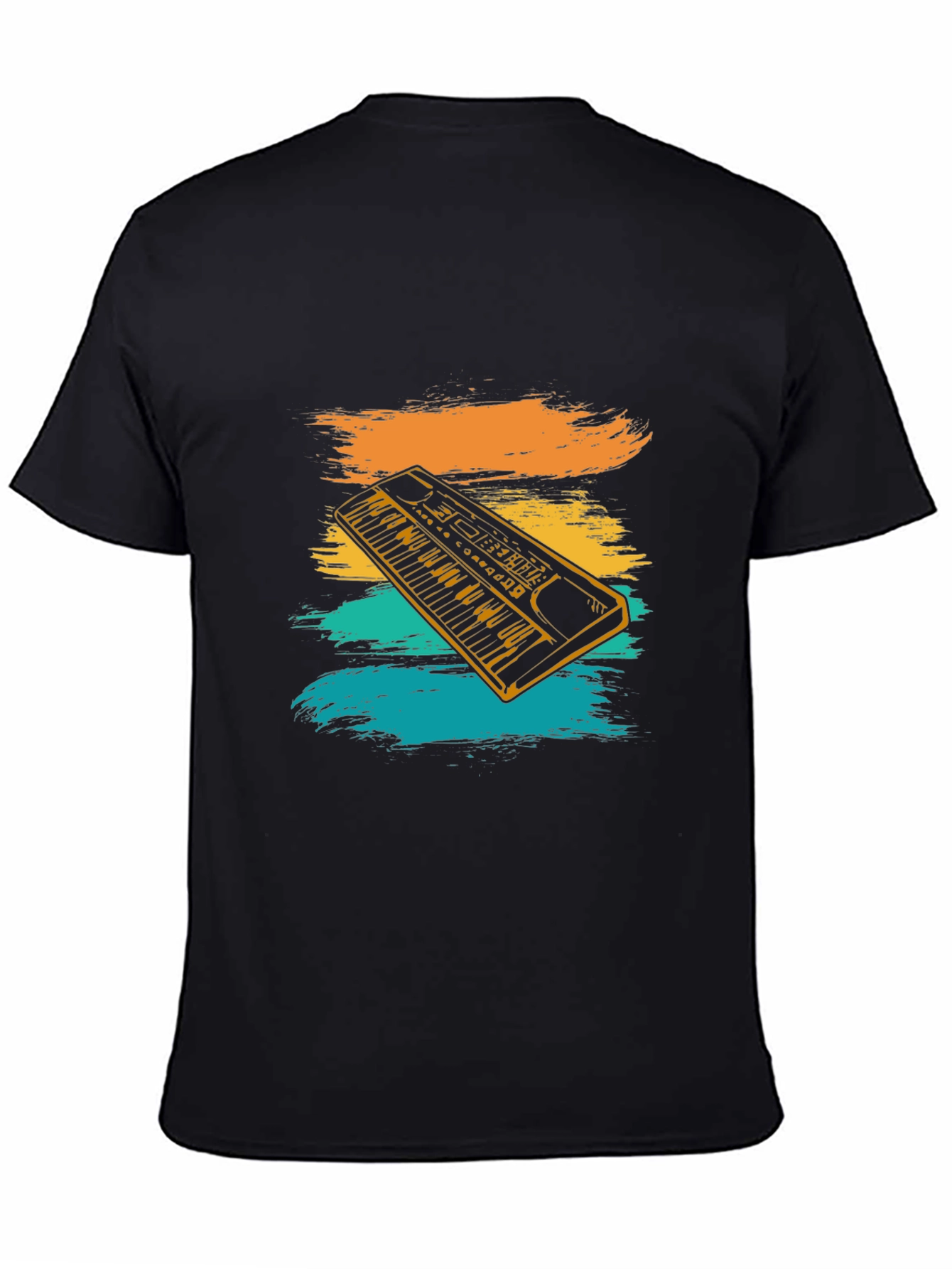 Retro Keyboard T-Shirt - Musician Gift