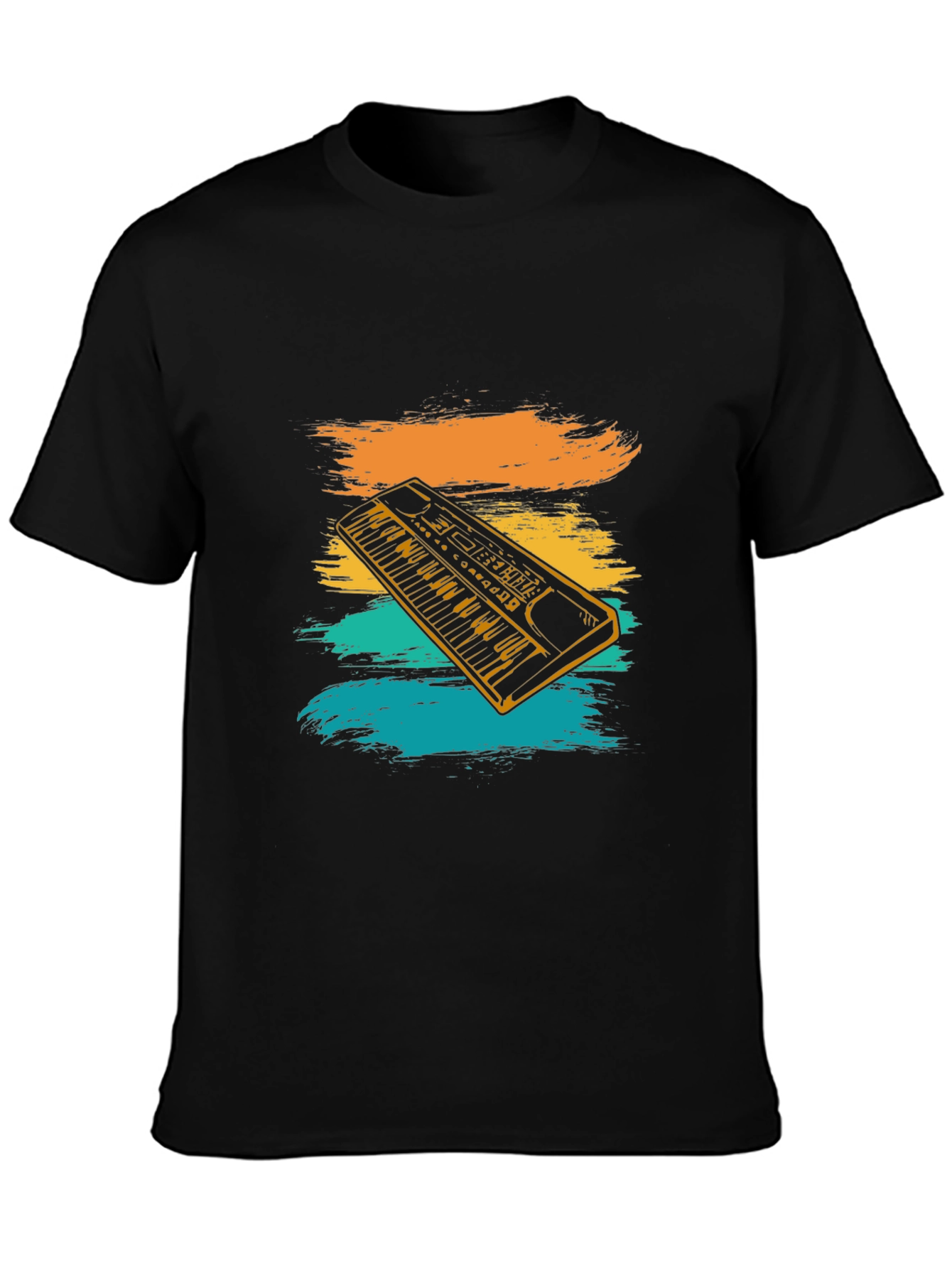 Retro Keyboard T-Shirt - Musician Gift