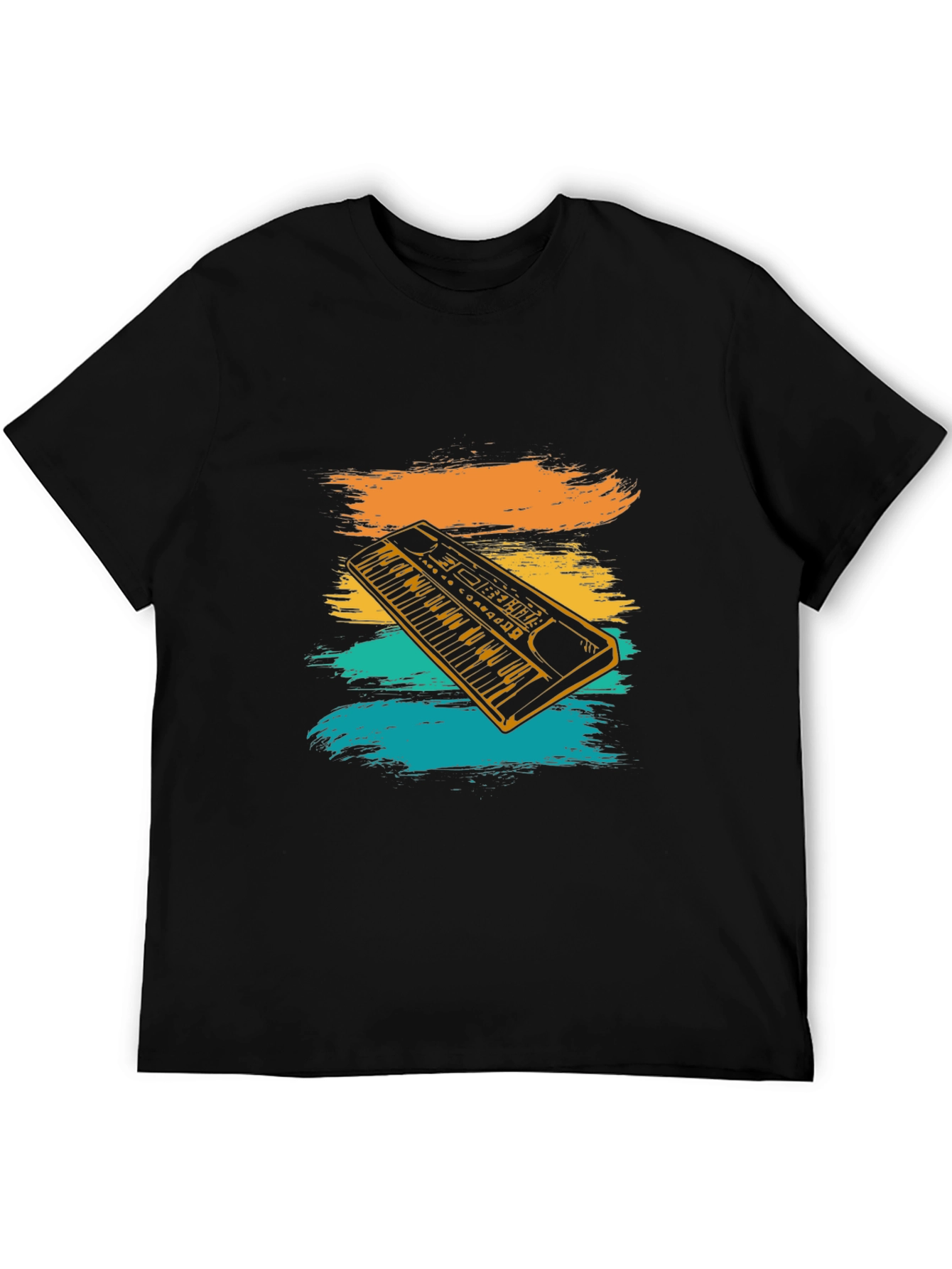 Retro Keyboard T-Shirt - Musician Gift