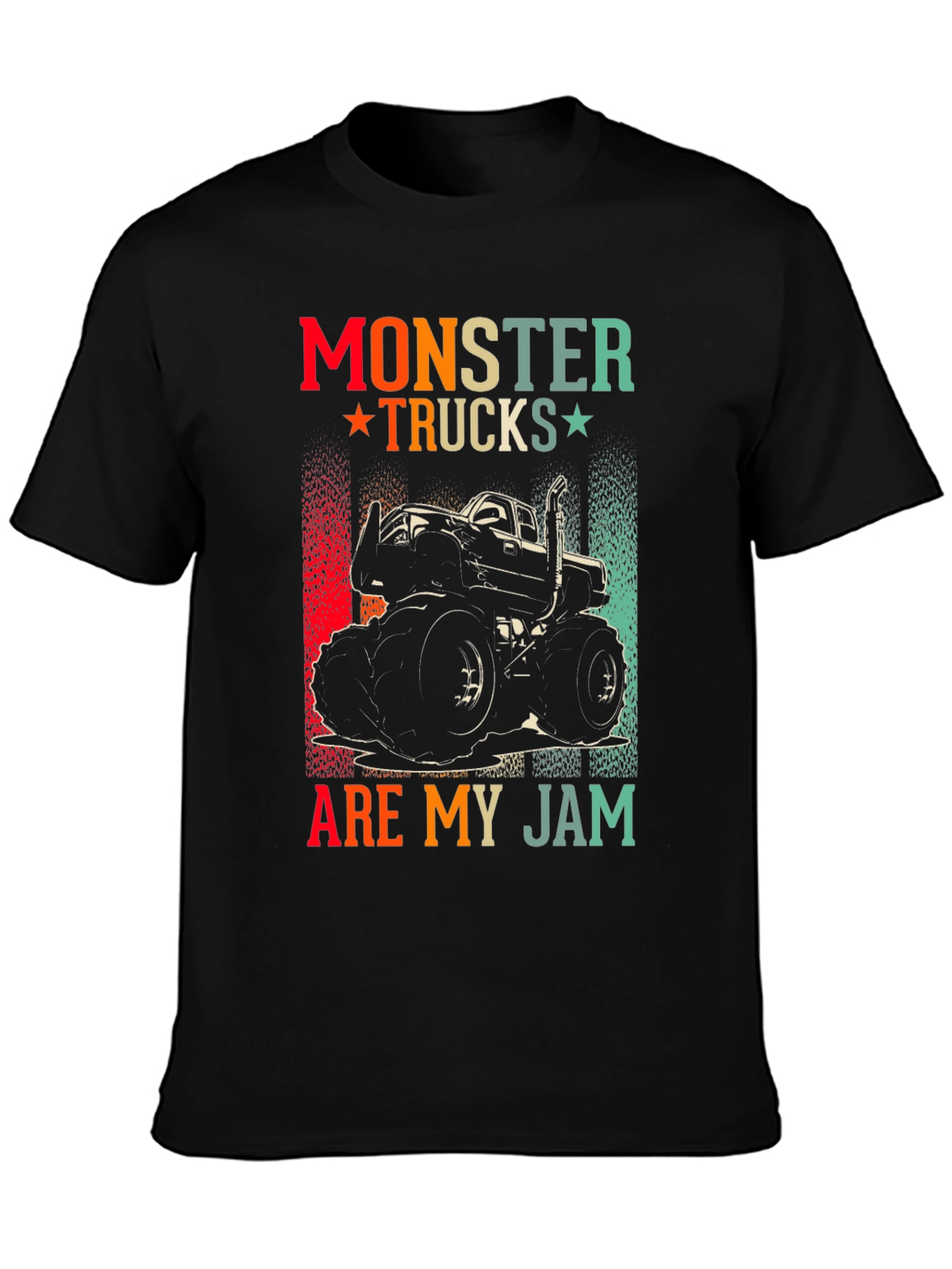 Monster Truck Graphic Tee - Are My Jam Design