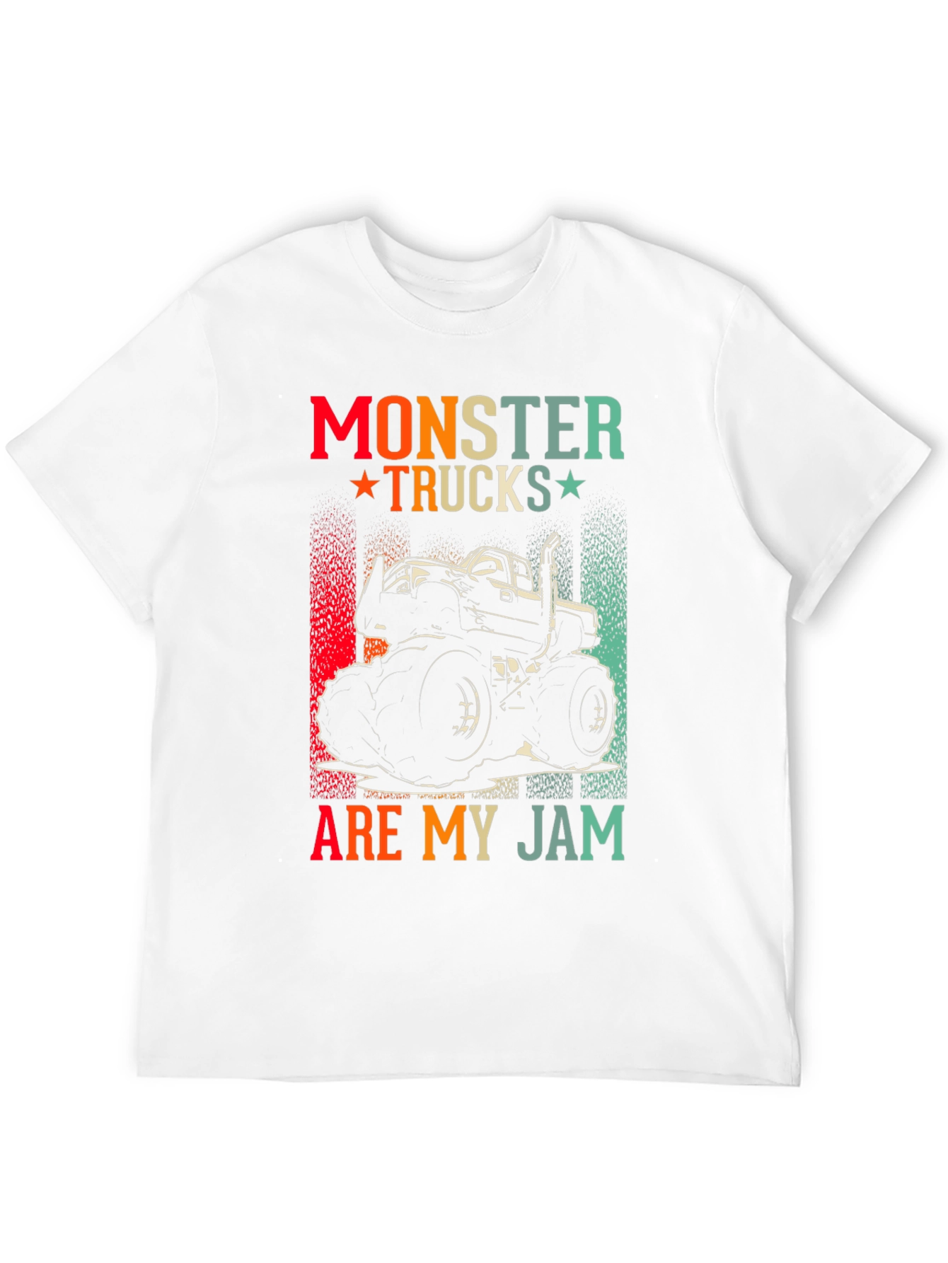 Monster Truck Graphic Tee - Are My Jam Design