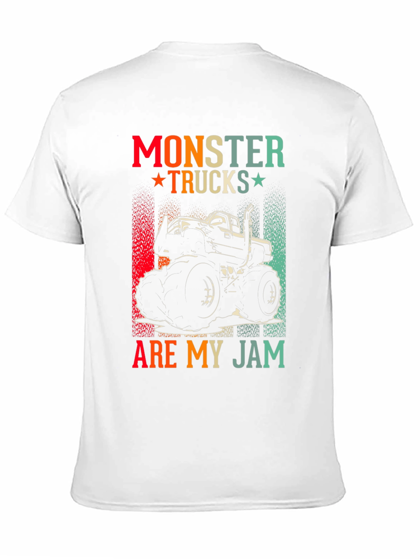 Monster Truck Graphic Tee - Are My Jam Design