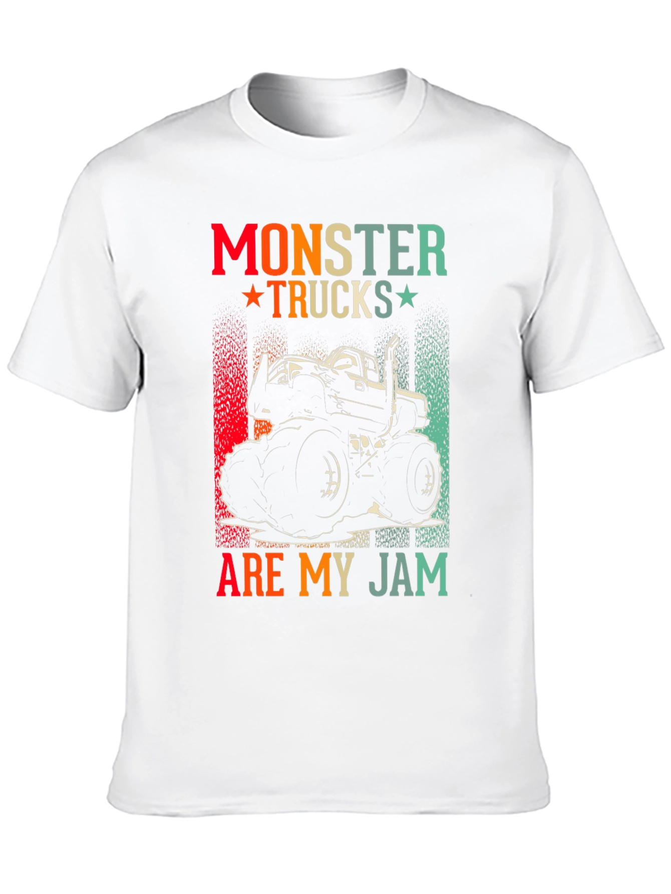 Monster Truck Graphic Tee - Are My Jam Design