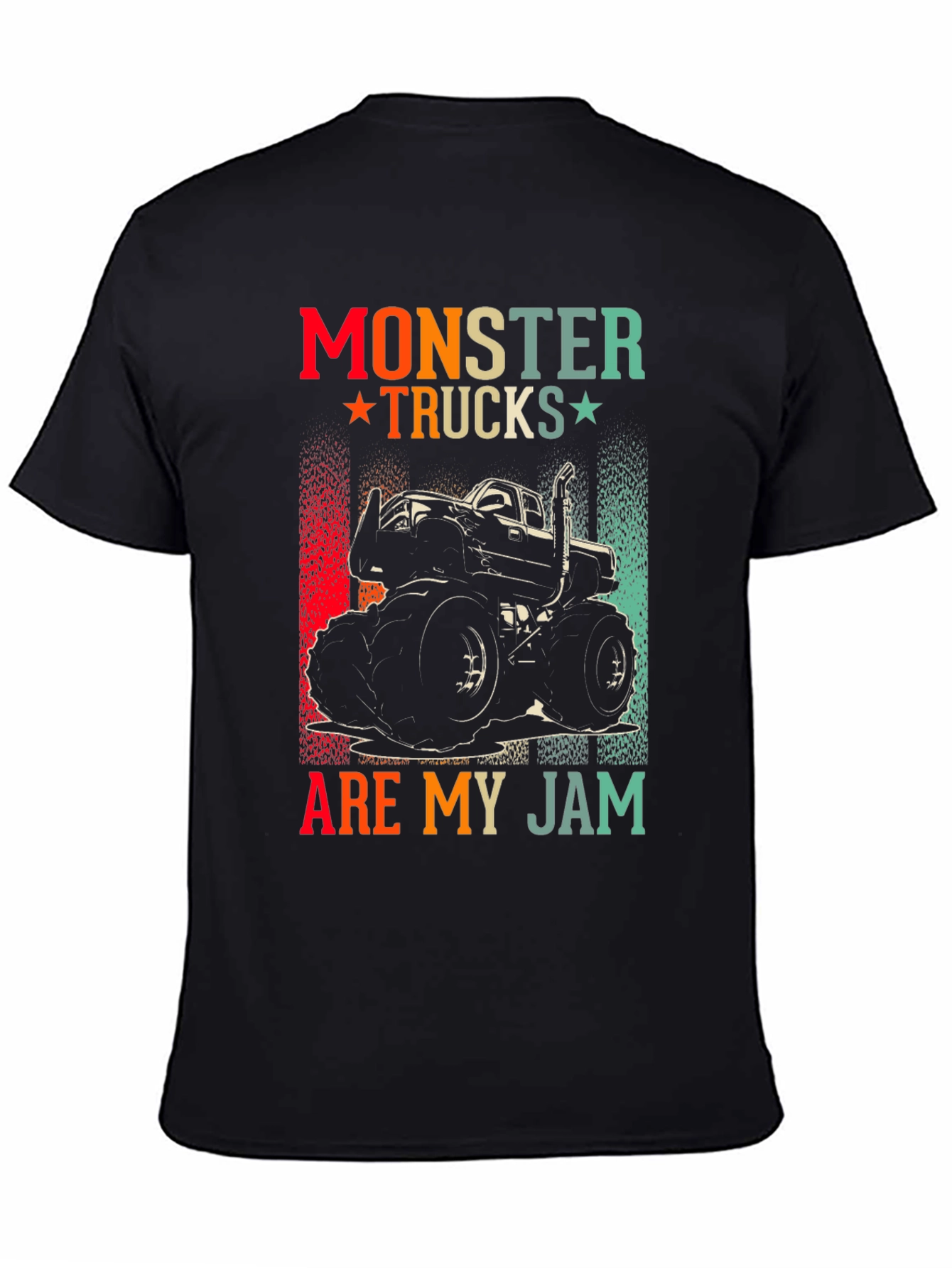 Monster Truck Graphic Tee - Are My Jam Design