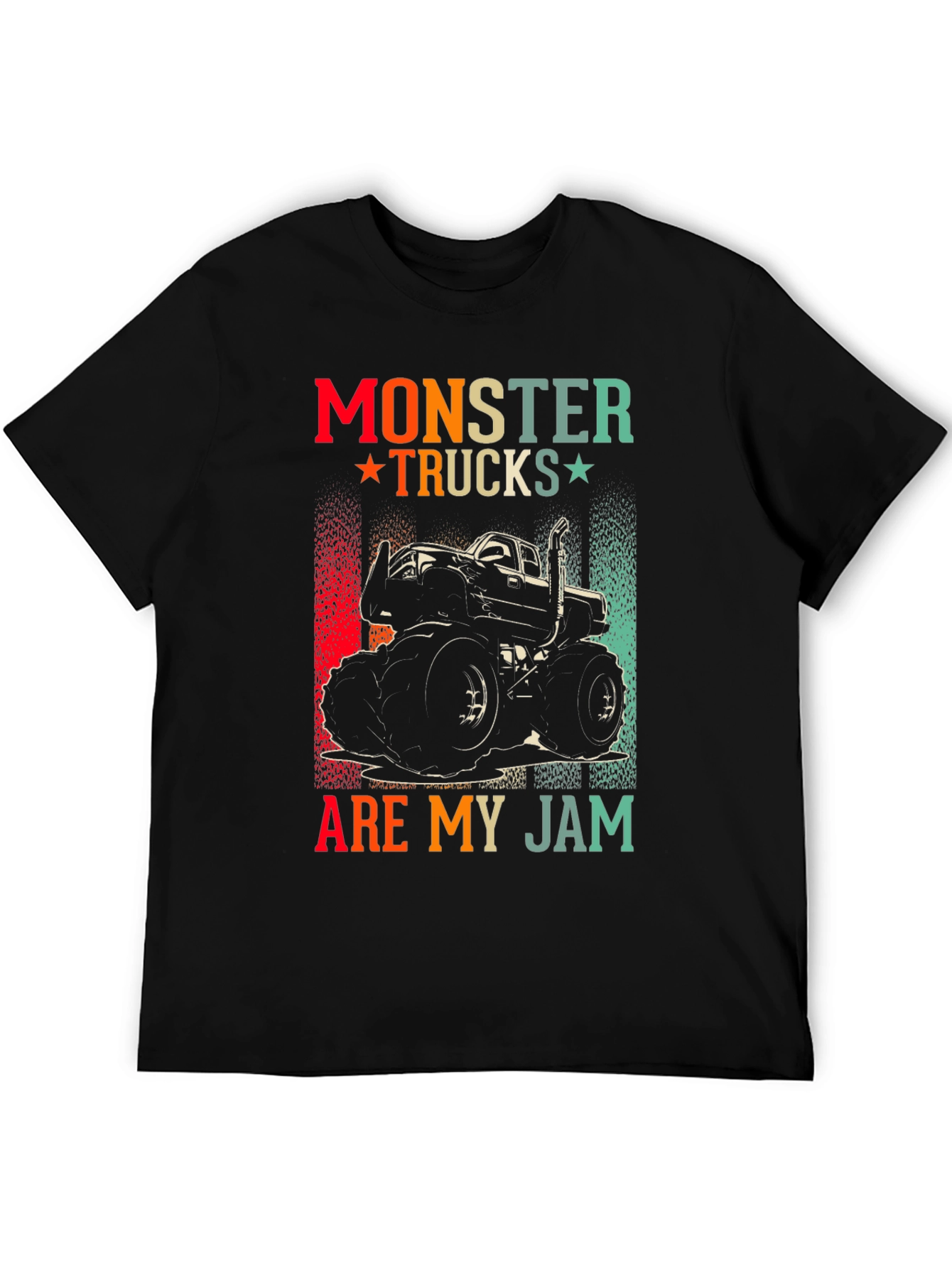 Monster Truck Graphic Tee - Are My Jam Design