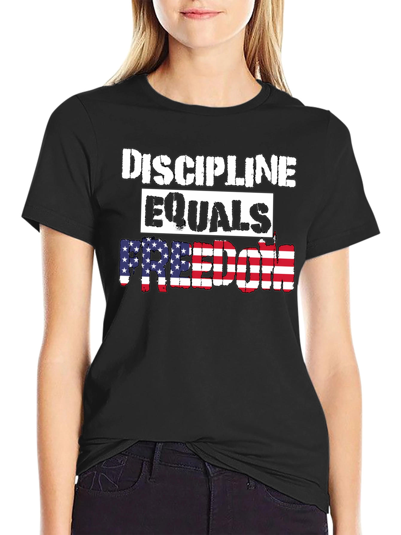Discipline Equals Freedom Patriotic T-Shirt