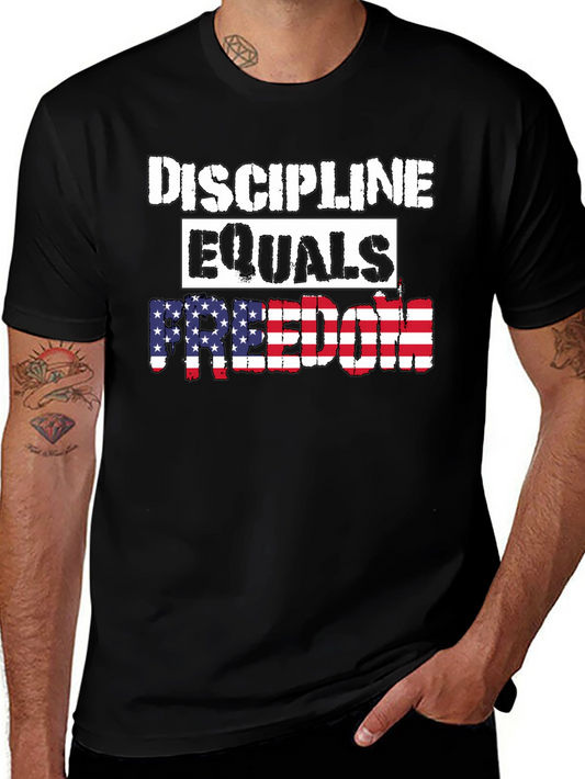 Discipline Equals Freedom Patriotic T-Shirt