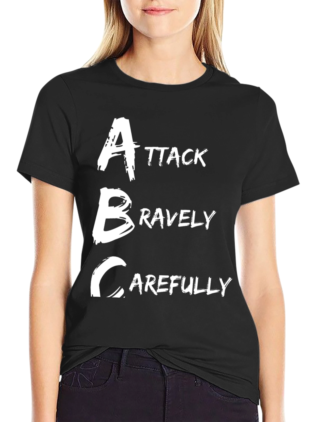 ABC Attack Bravely Carefully T-Shirt