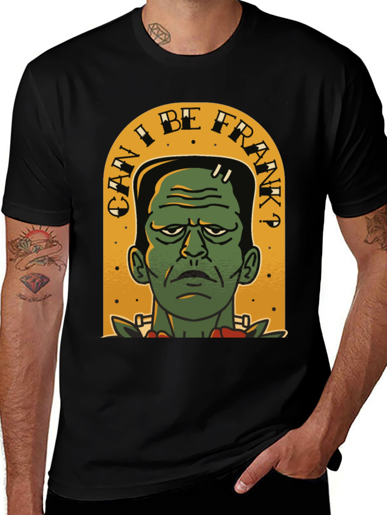 Can I Be Frank? Mens Graphic Tee