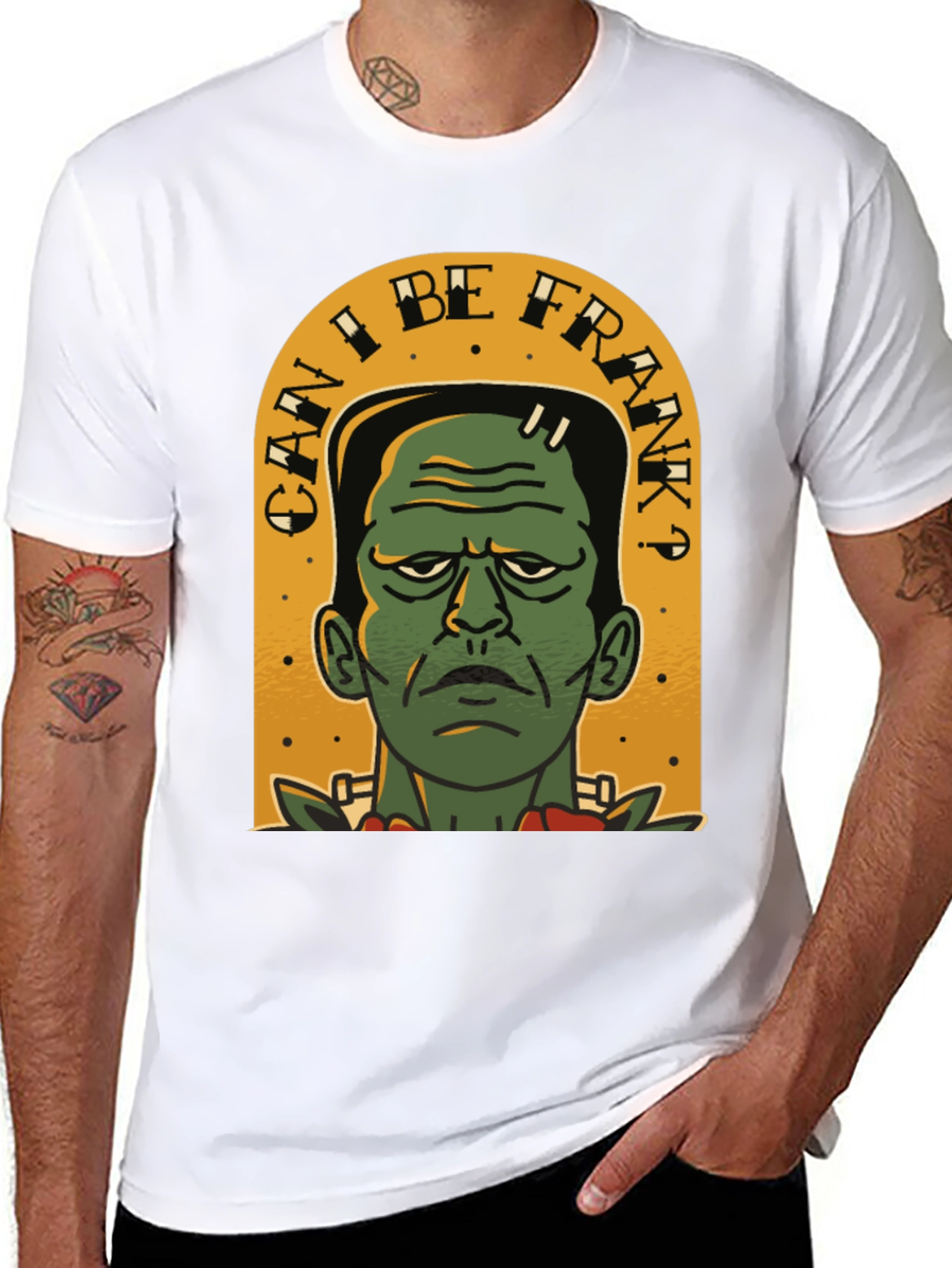 Can I Be Frank? Mens Graphic Tee