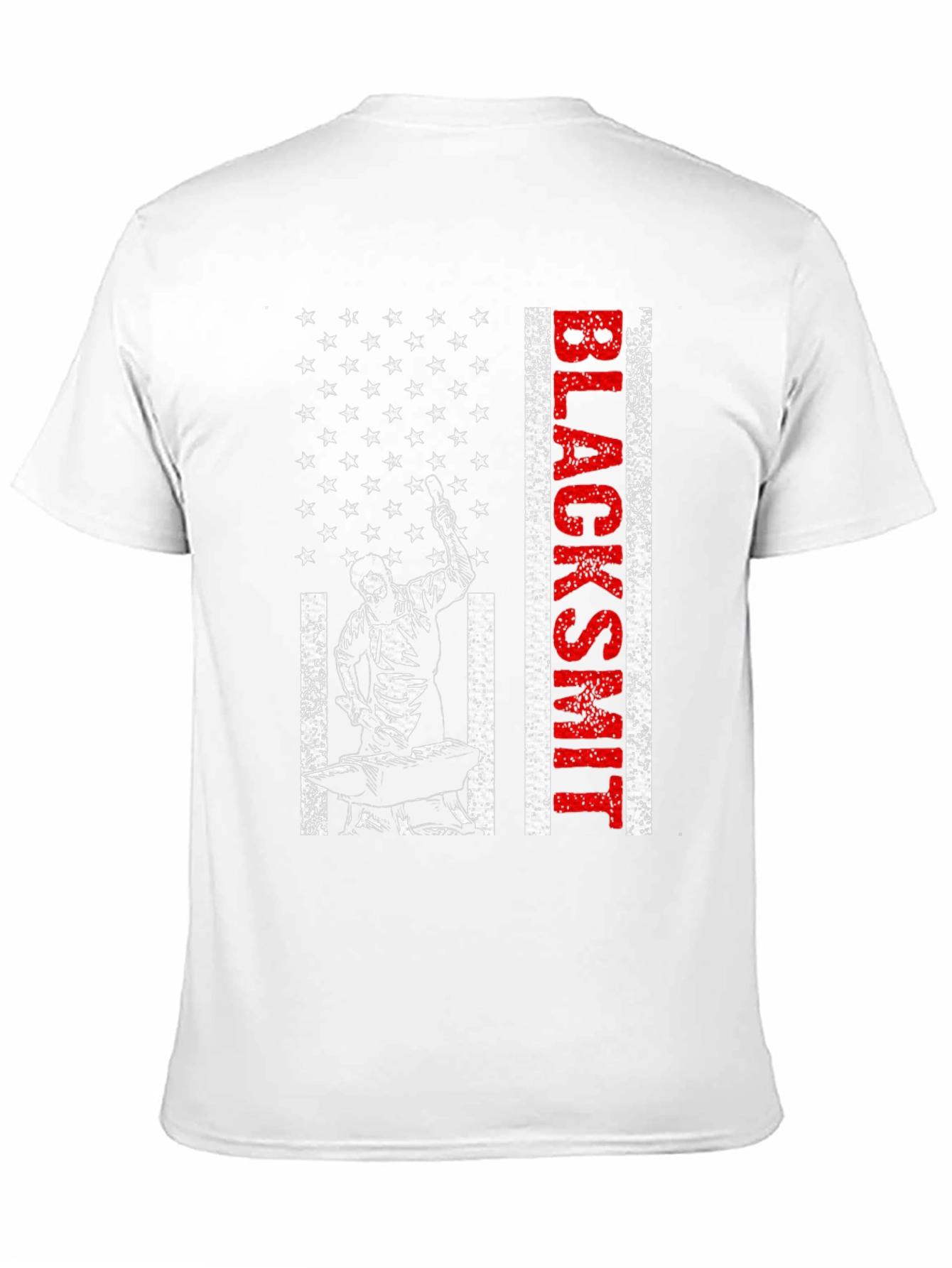Blacksmith American Flag Graphic T-Shirt