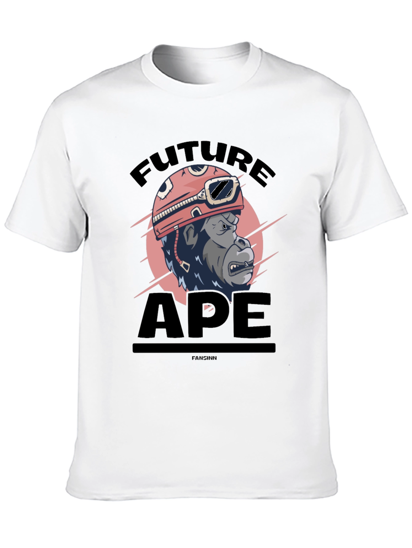 Future Ape Graphic T-Shirt - Black