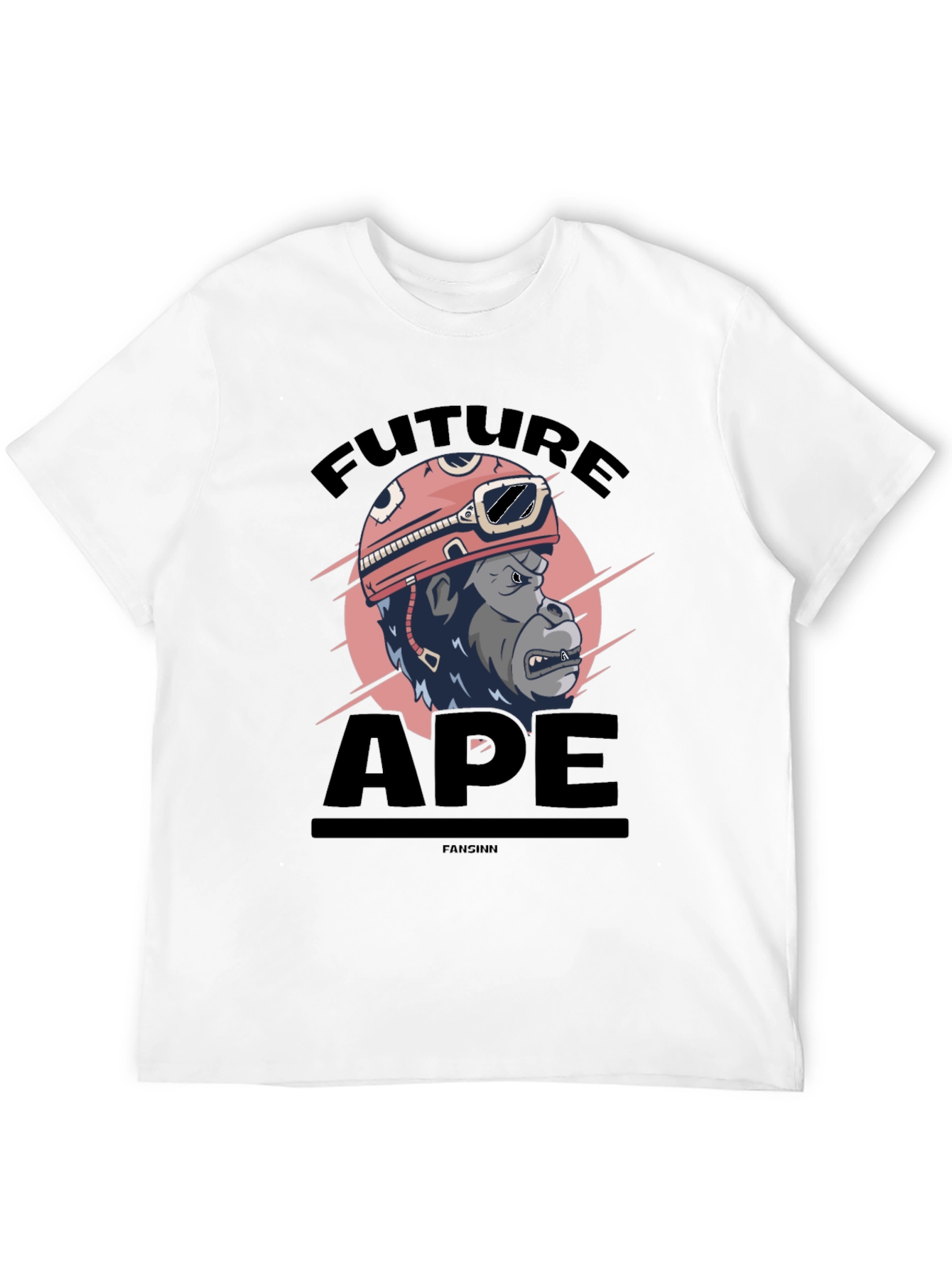 Future Ape Graphic T-Shirt - Black