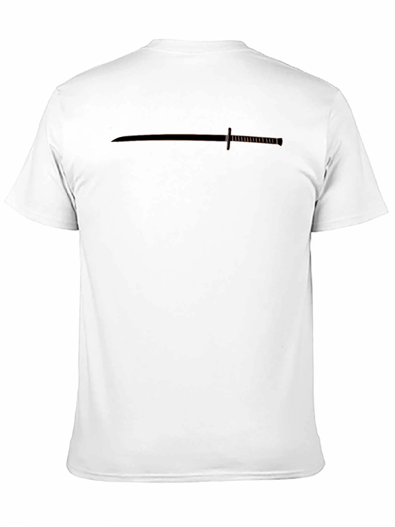 Sword Graphic Black T-Shirt - Edgy Style