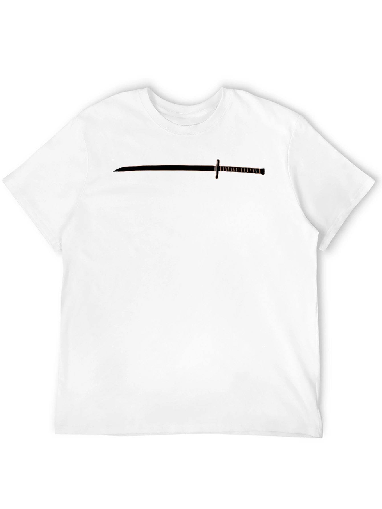 Sword Graphic Black T-Shirt - Edgy Style