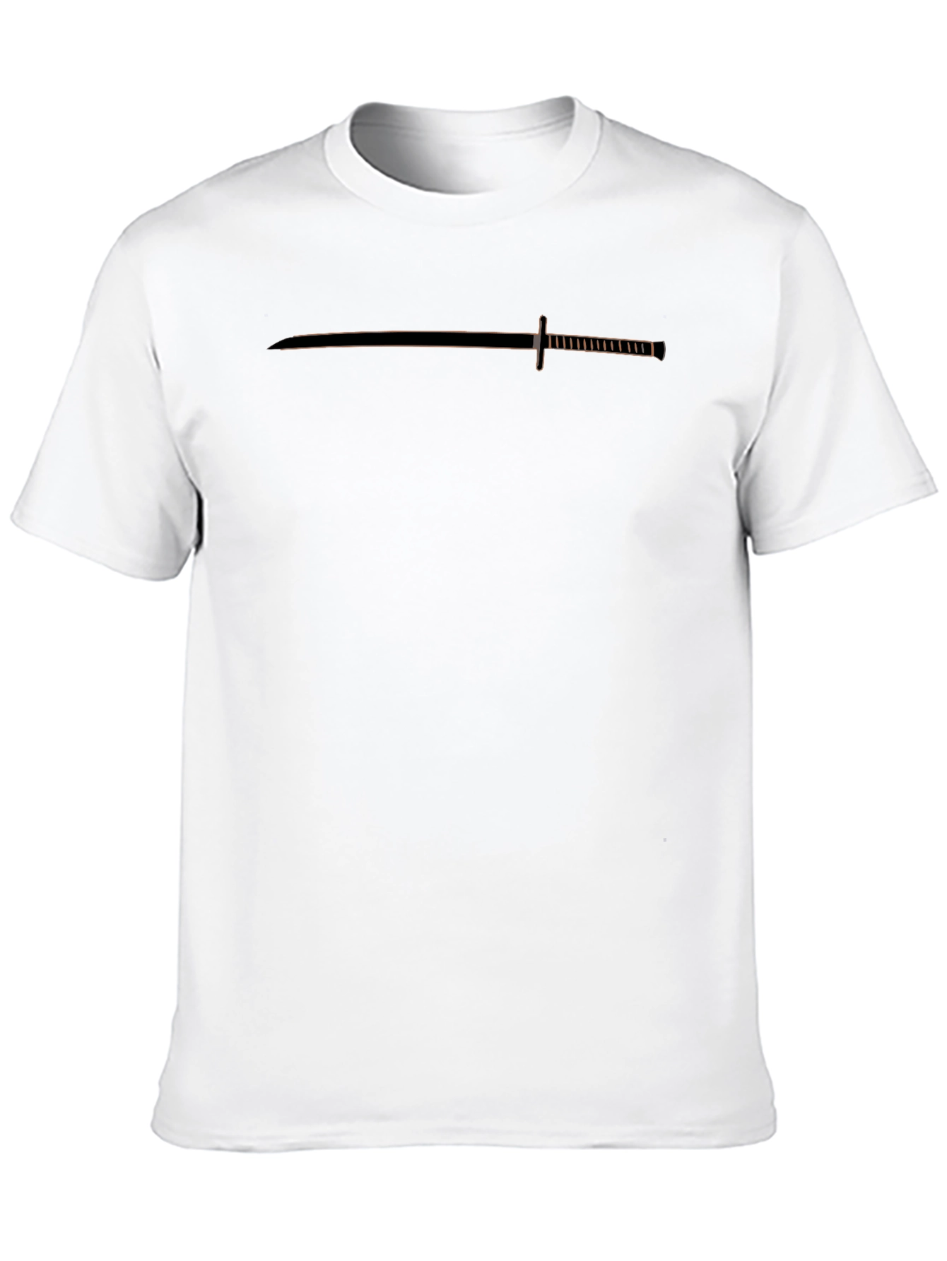 Sword Graphic Black T-Shirt - Edgy Style