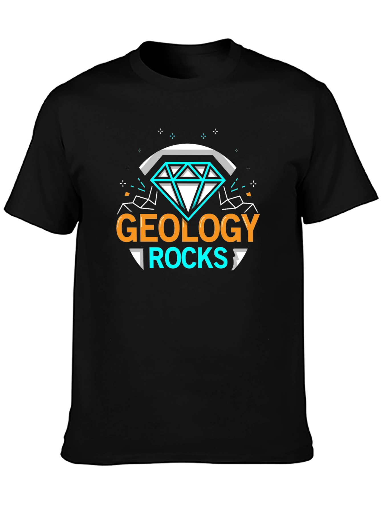 Geology Rocks T-Shirt - Cool Diamond Graphic Tee