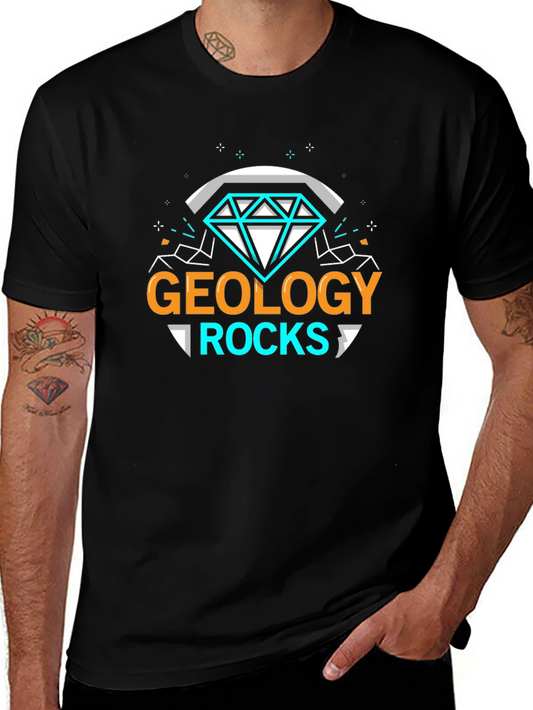 Geology Rocks T-Shirt - Cool Diamond Graphic Tee