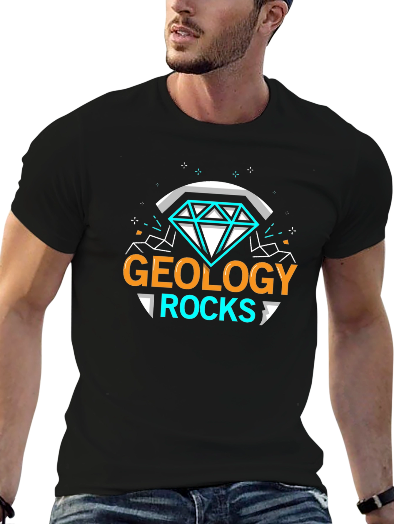 Geology Rocks T-Shirt - Cool Diamond Graphic Tee