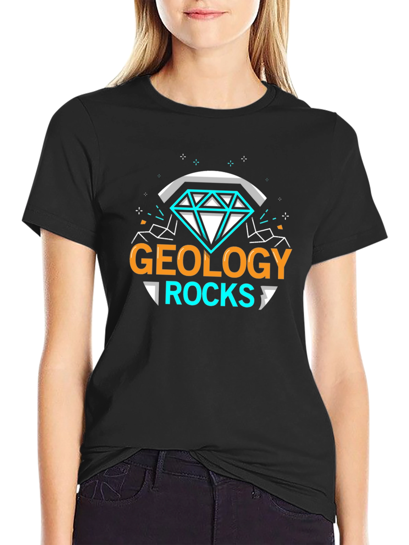 Geology Rocks T-Shirt - Cool Diamond Graphic Tee