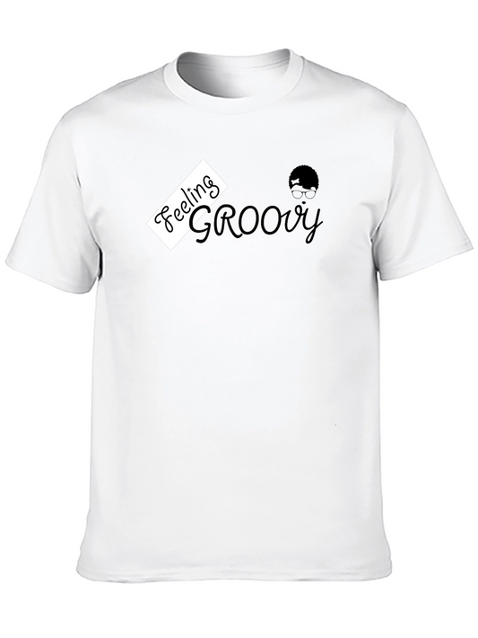 Feeling Groovy Graphic Tee - Retro Style Comfort