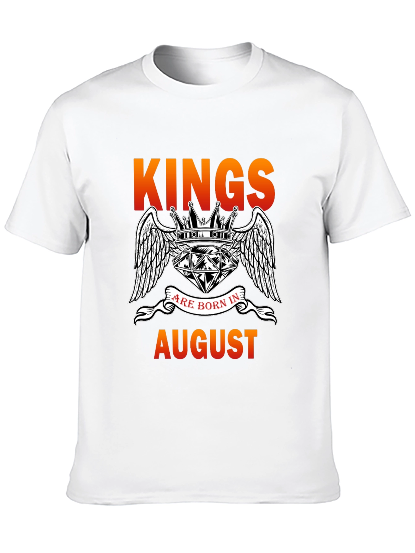 Kings Are Born In August T-Shirt