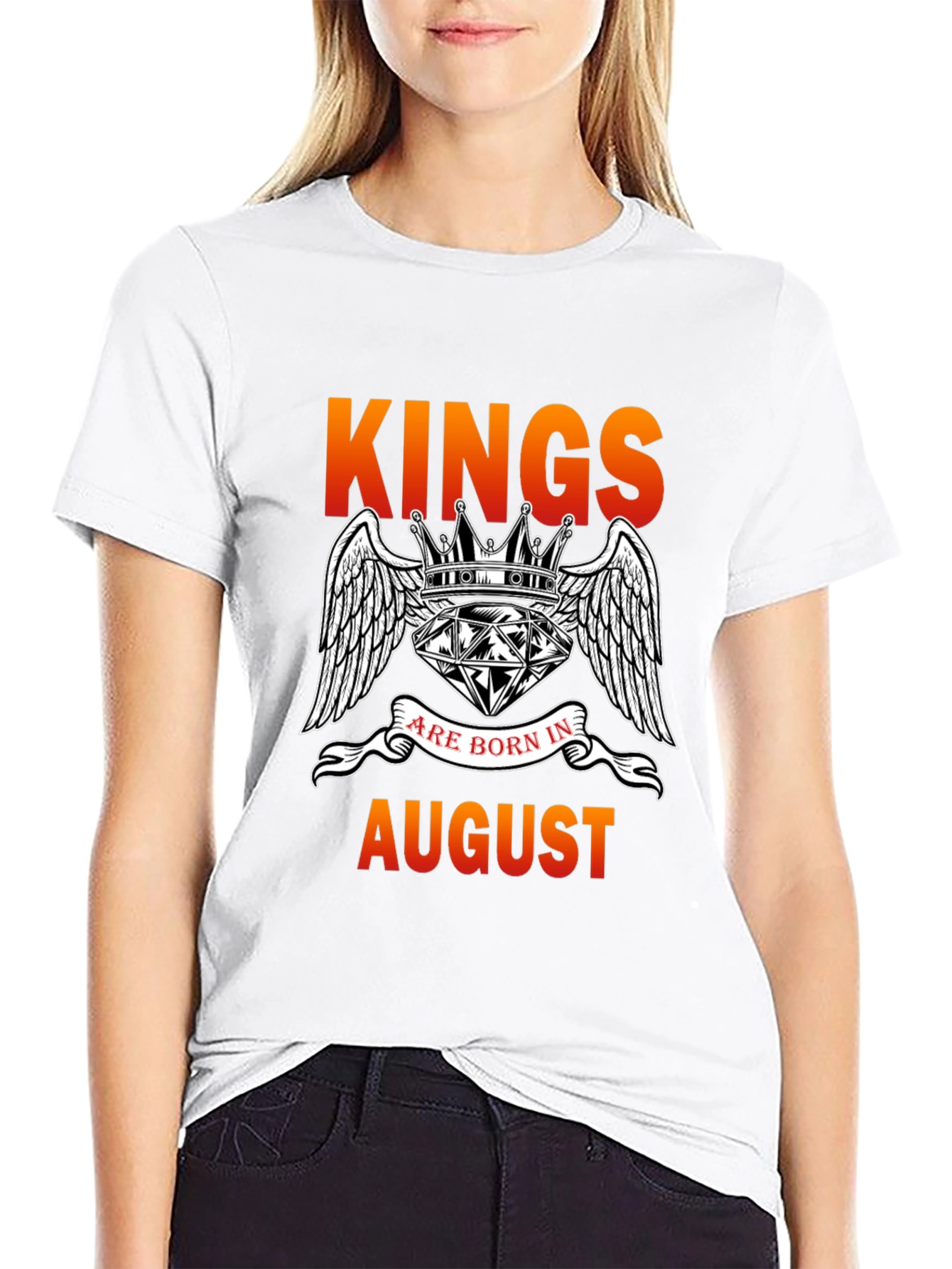 Kings Are Born In August T-Shirt