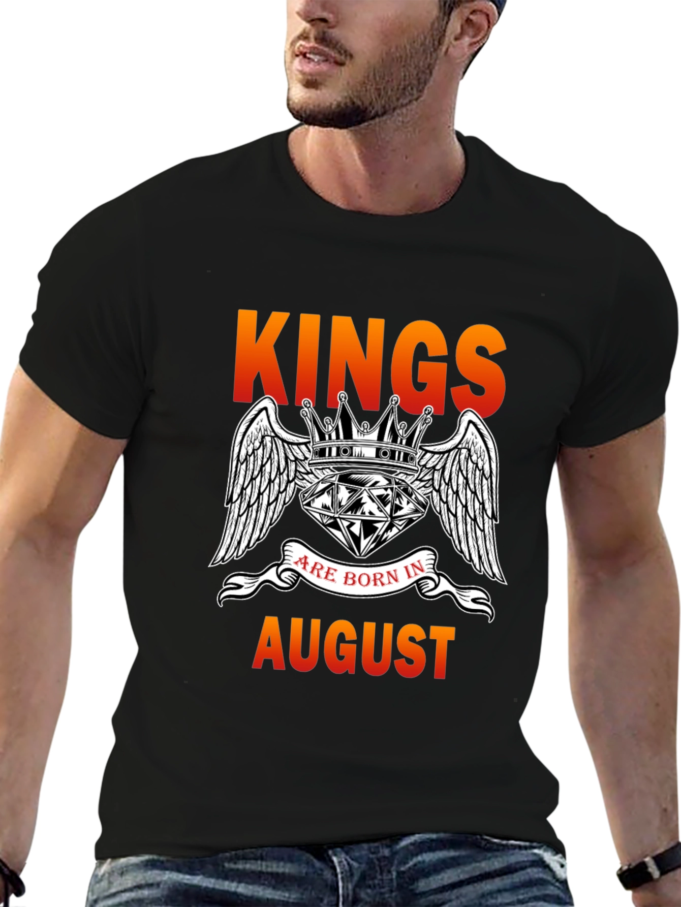 Kings Are Born In August T-Shirt