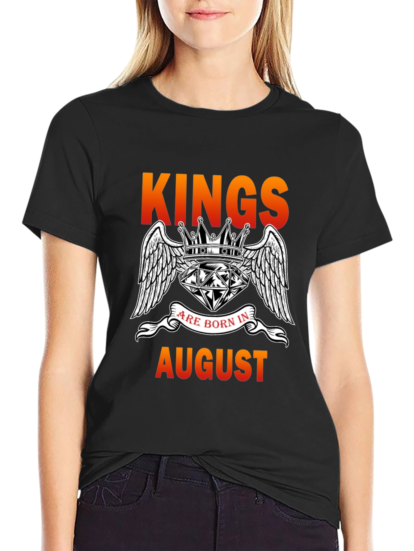 Kings Are Born In August T-Shirt