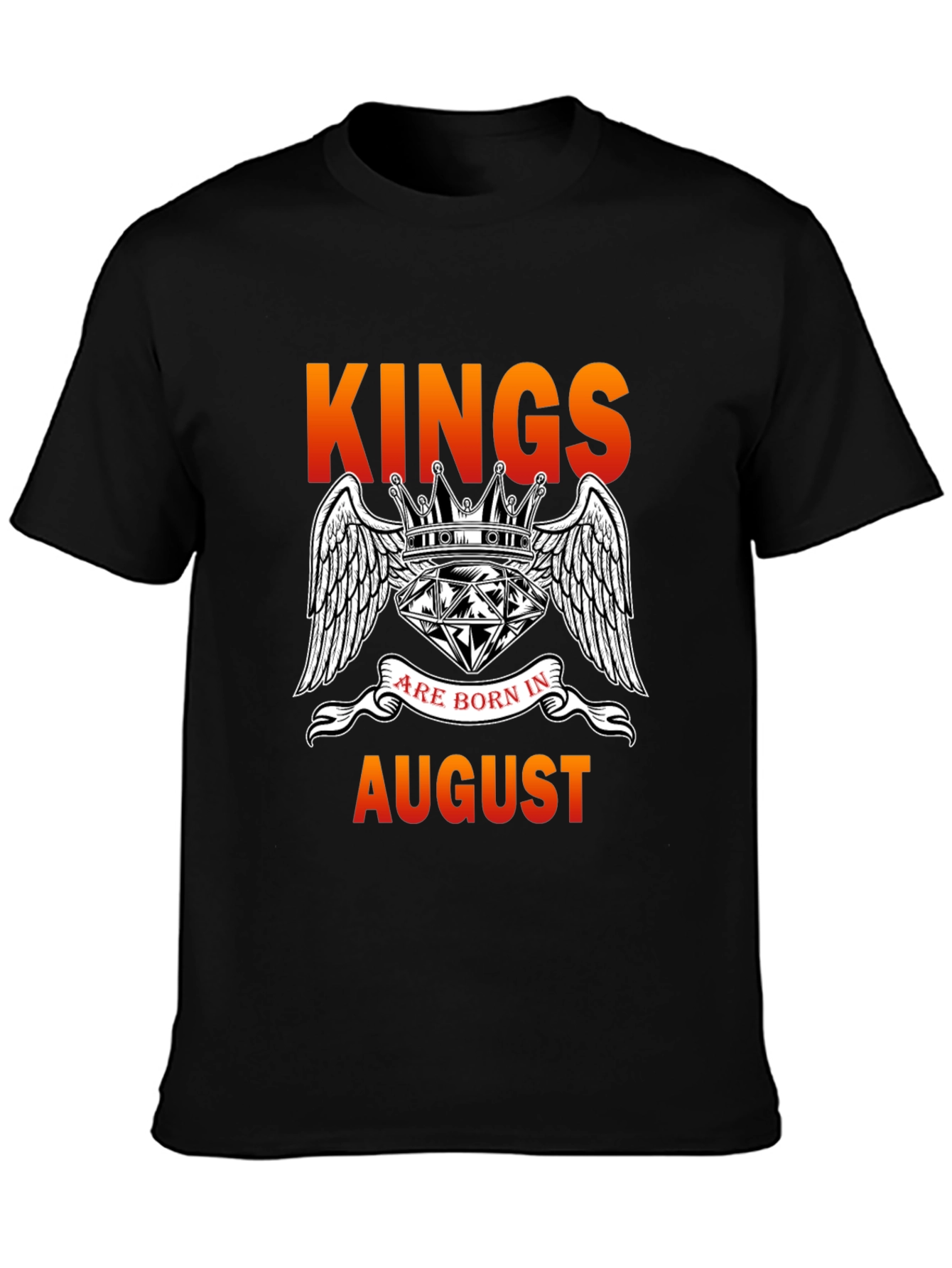 Kings Are Born In August T-Shirt
