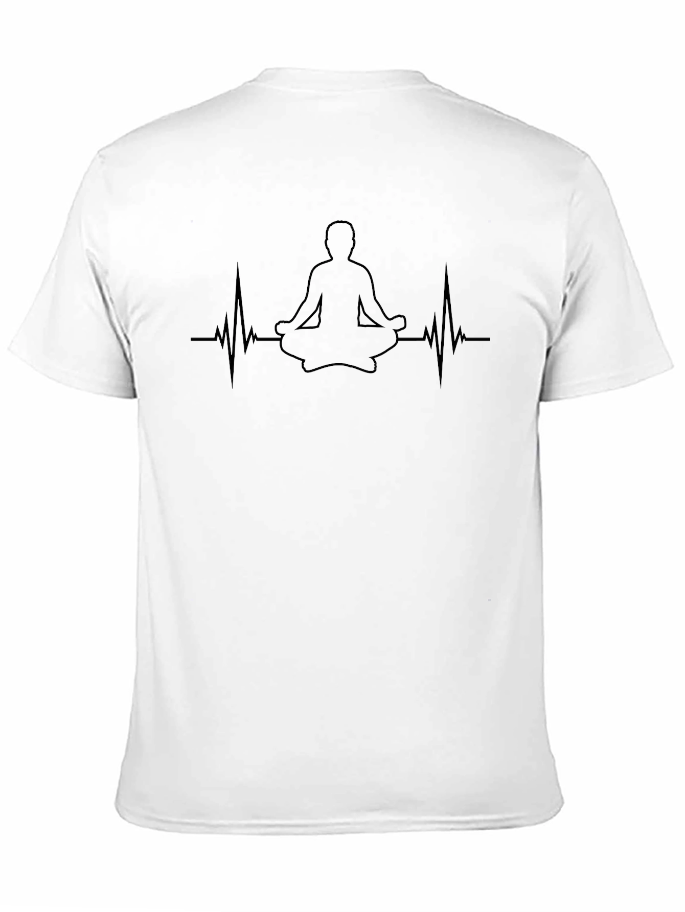 Yoga Heartbeat T-Shirt - Meditate in Style!