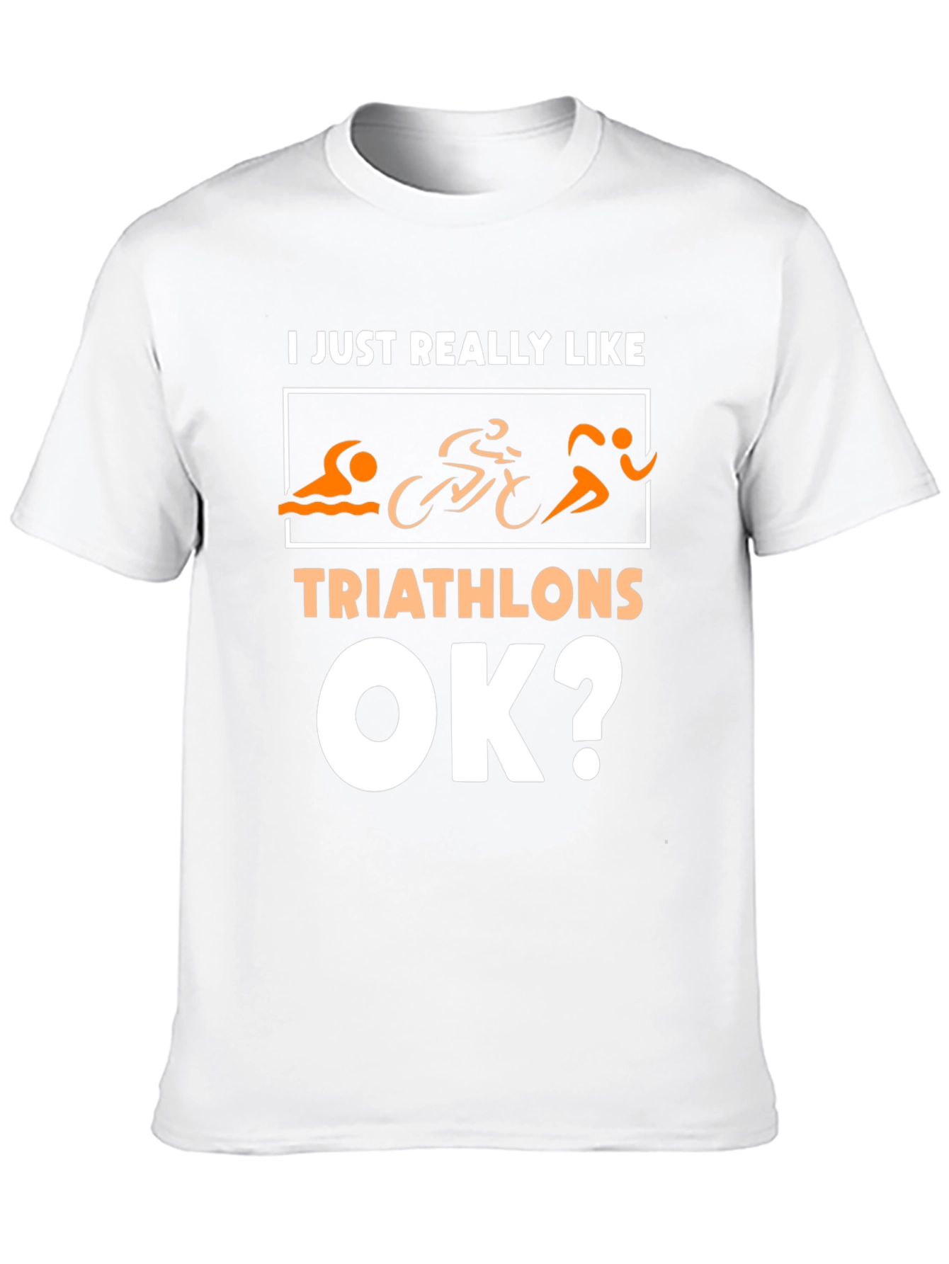 Triathlon Lovers Black T-Shirt