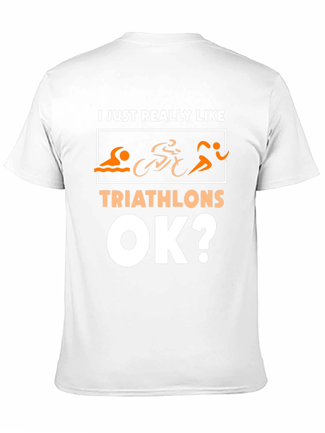 Triathlon Lovers Black T-Shirt