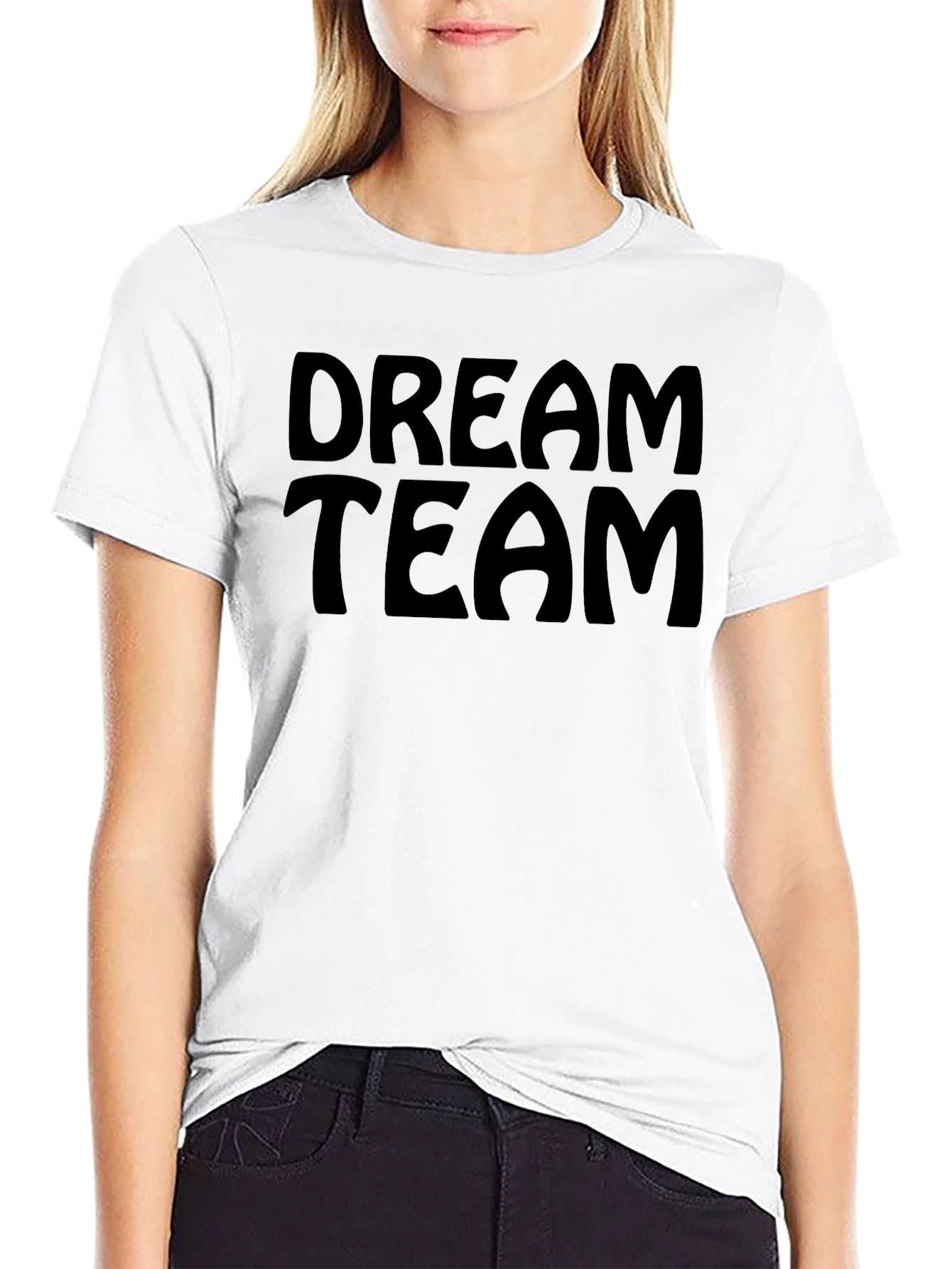 Dream Team Black Graphic T-Shirt