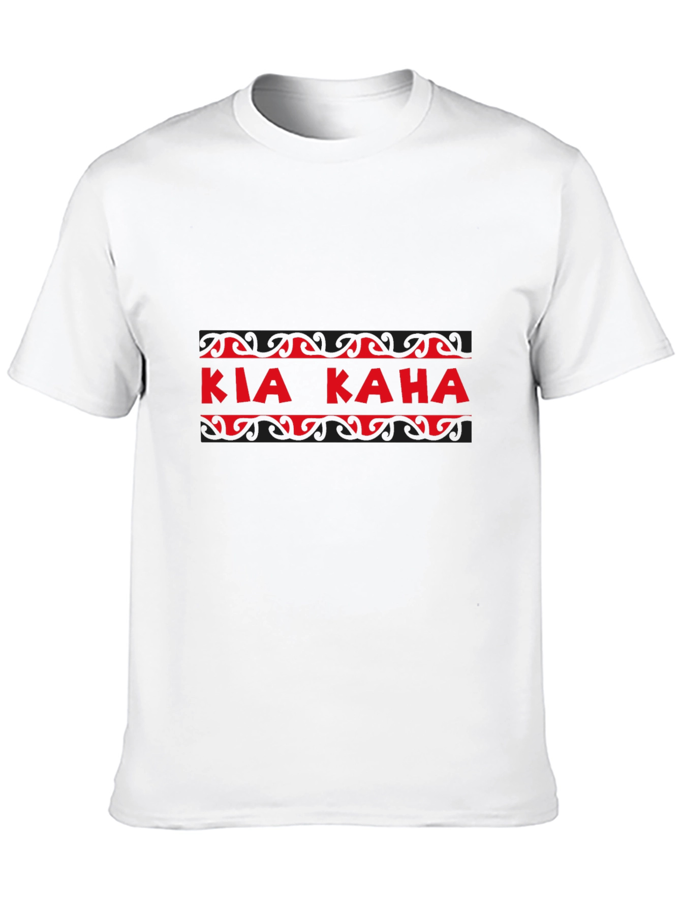 Kia Kaha Graphic Tee - Black