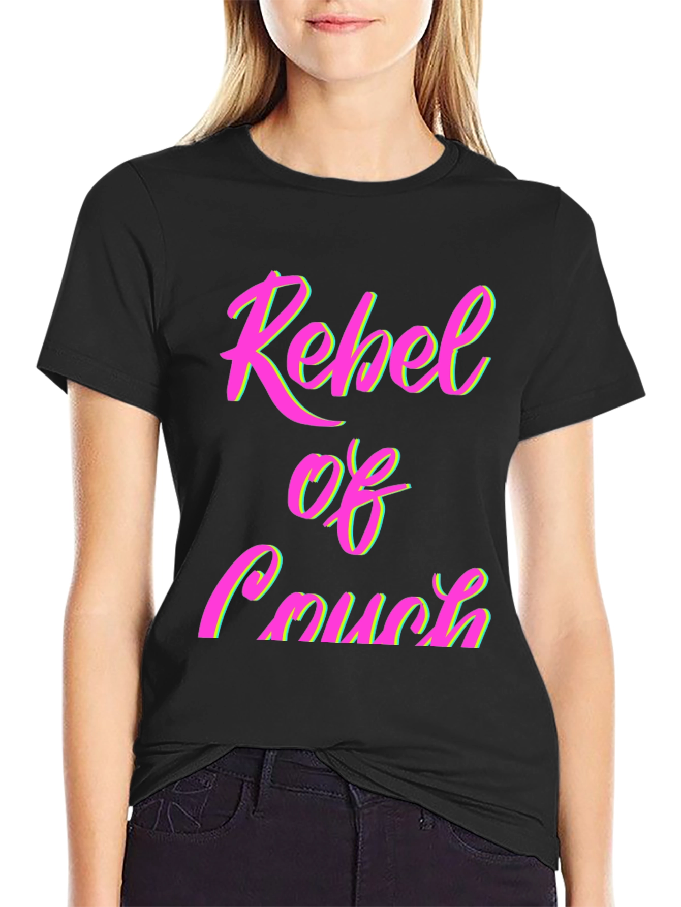 Rebel of Couch Graphic Tee - Comfy & Stylish