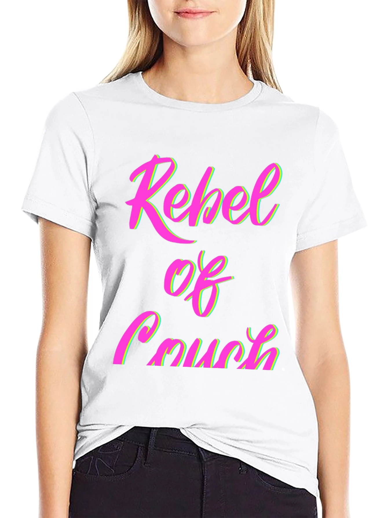 Rebel of Couch Graphic Tee - Comfy & Stylish