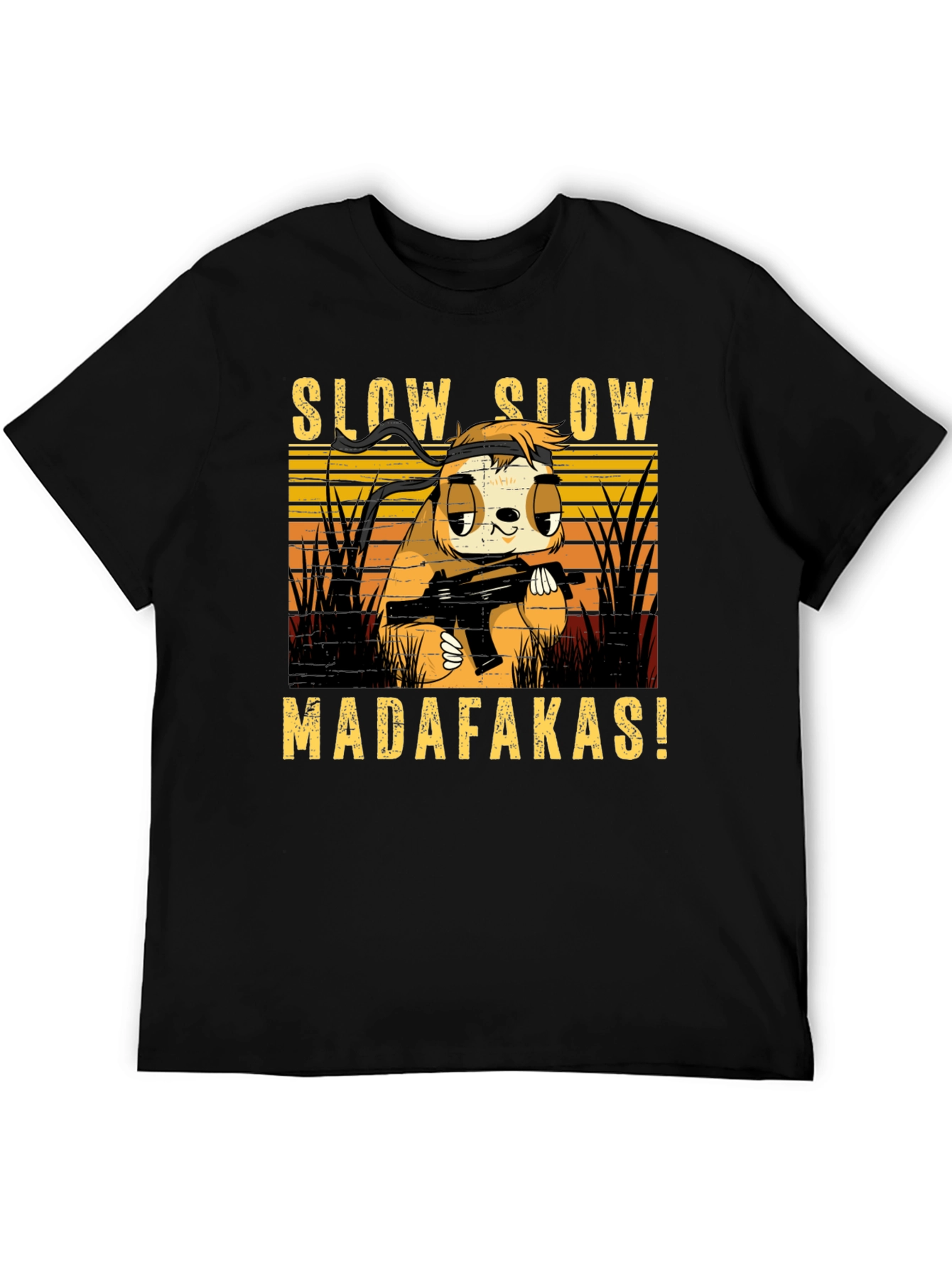 Slow Sloth Madafakas! Graphic T-Shirt